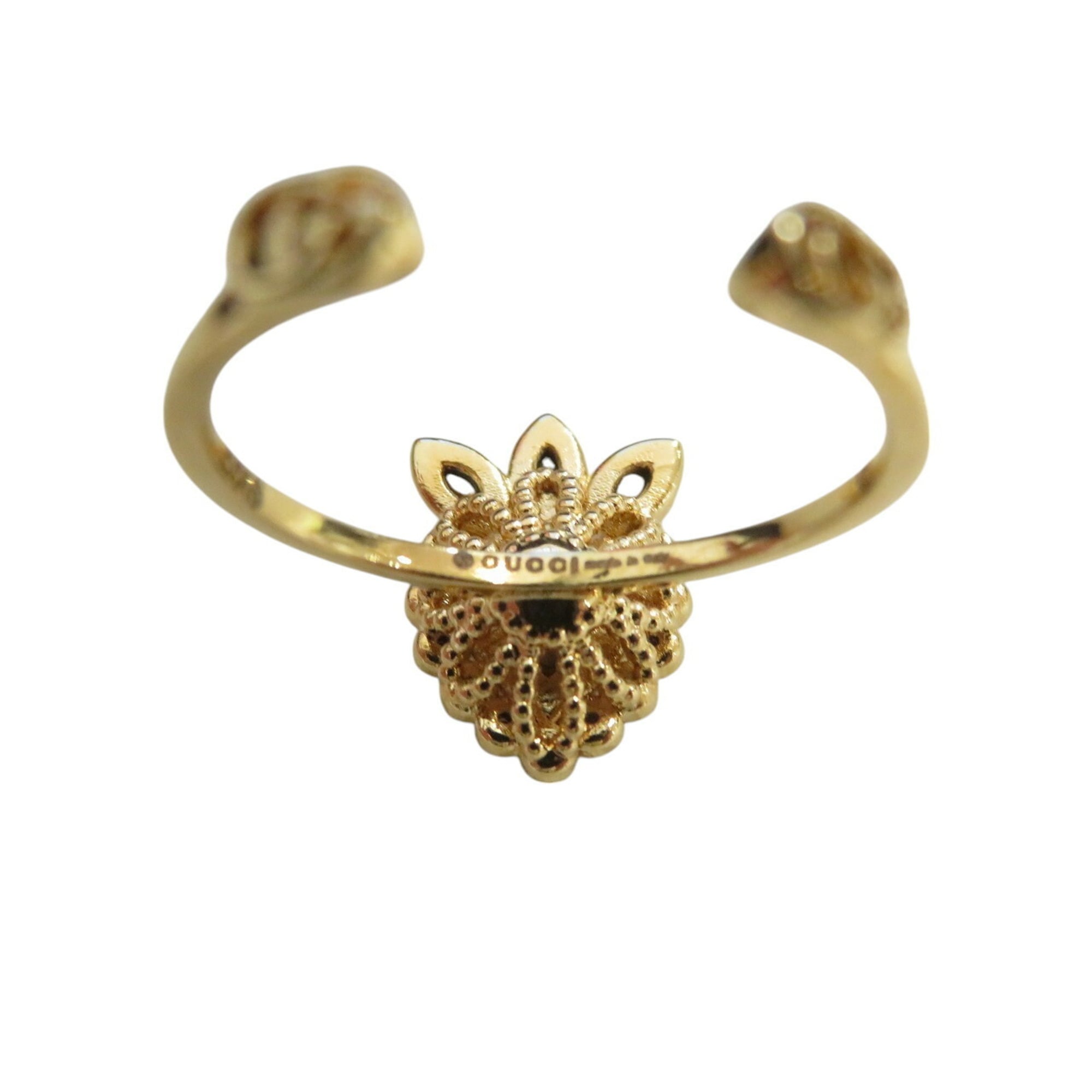 Gucci Gold Plating Band Ring (Pre-Owned)