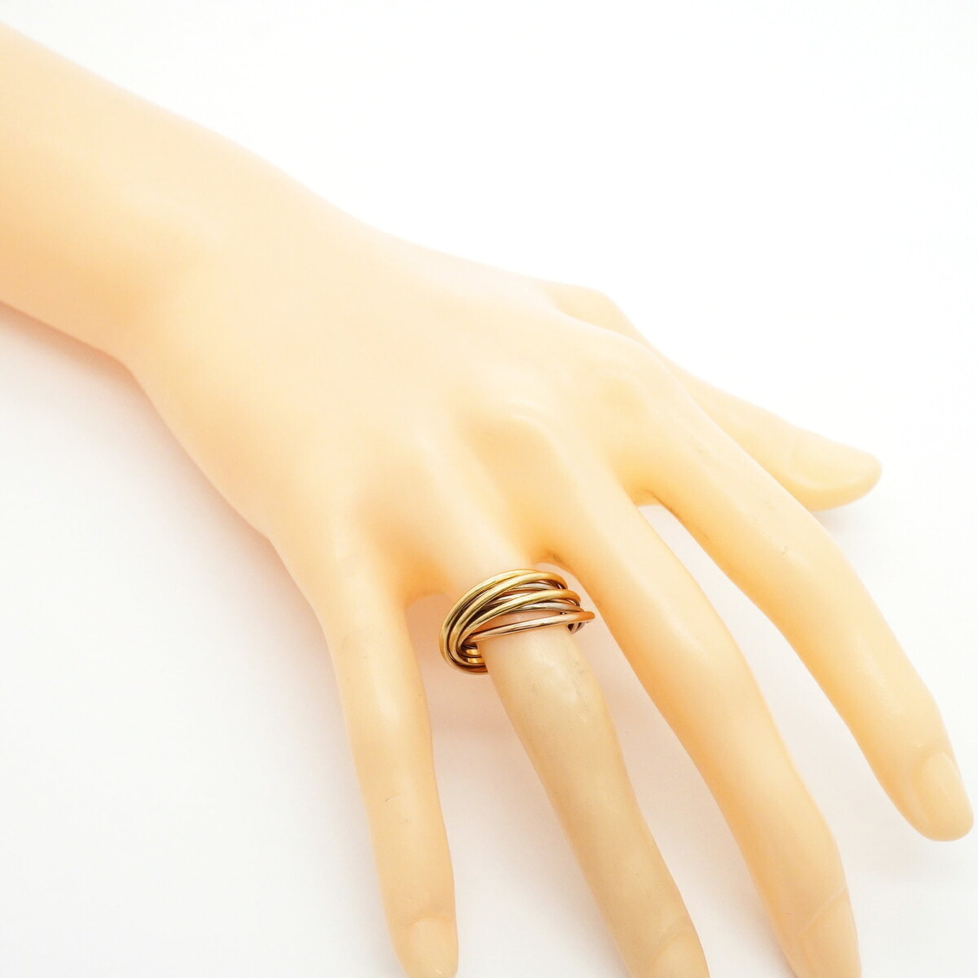 Cartier Yellow Gold (18K) Pink Gold (18K) White Gold (18K) Band Ring (Pre-Owned)
