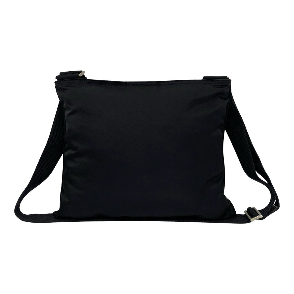 Prada Black Nylon Pochette Shoulder Bag (Pre-Owned)