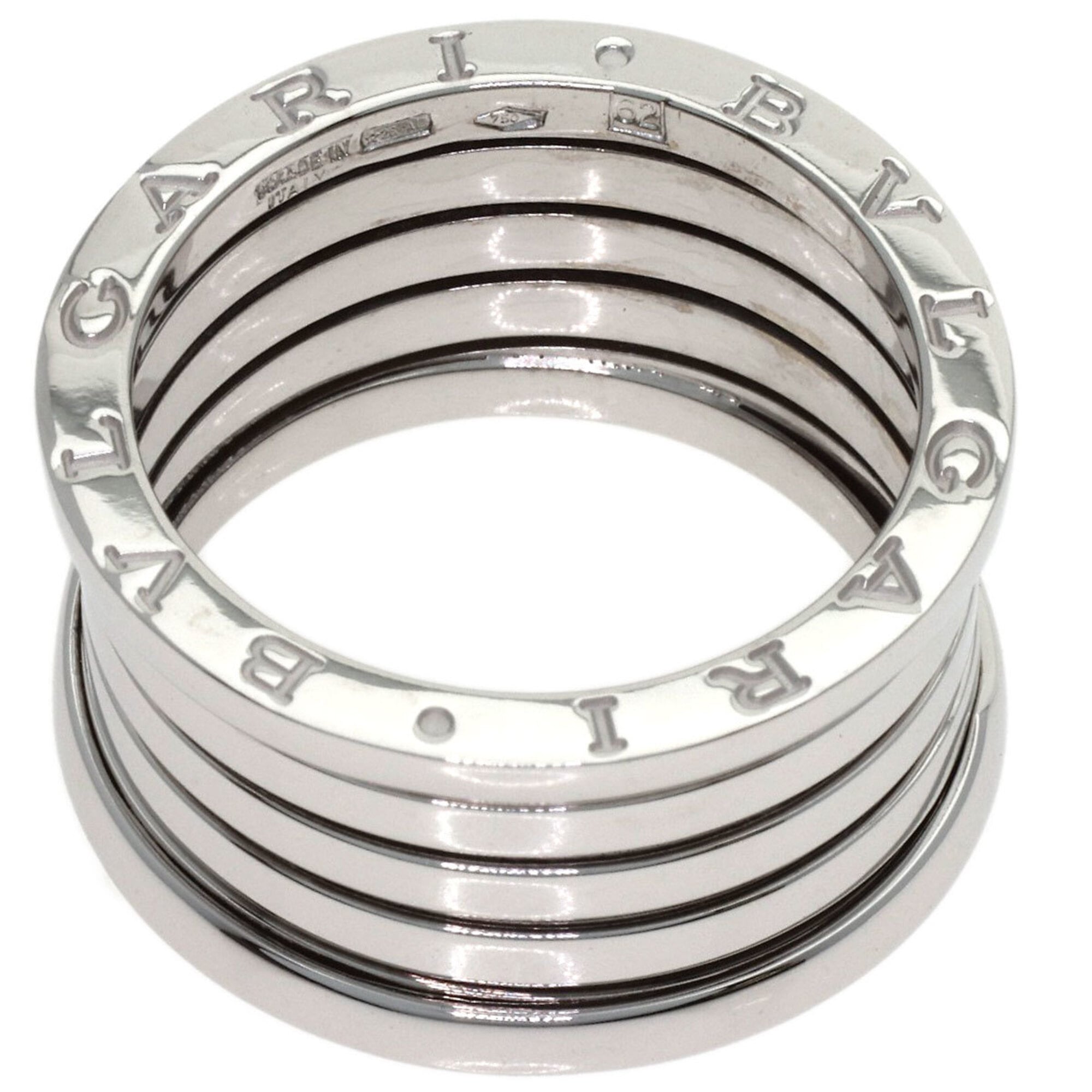 Bvlgari White Gold (18K) Band Ring (Pre-Owned)