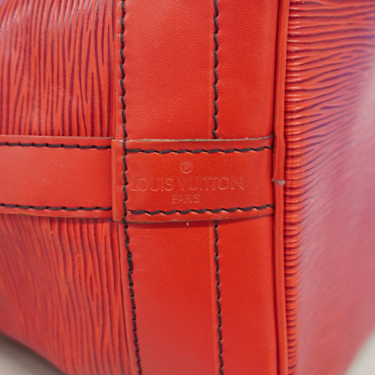 Louis Vuitton Castilian Red Shoulder Bag (Pre-Owned)
