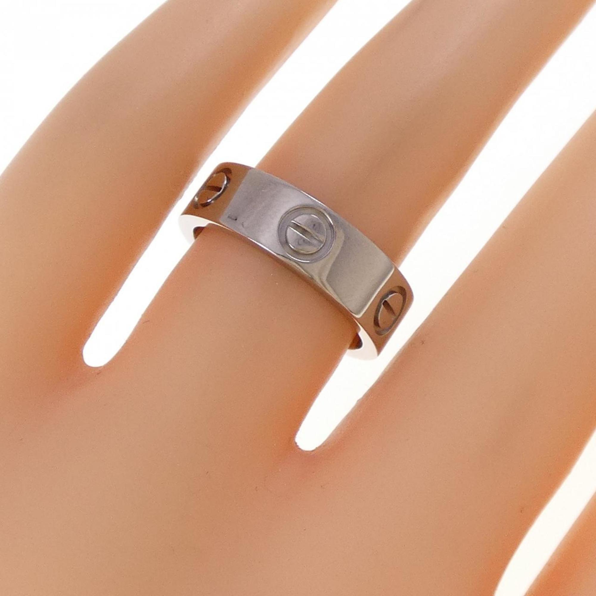 Cartier Love White Gold (18K) Band Ring (Pre-Owned)