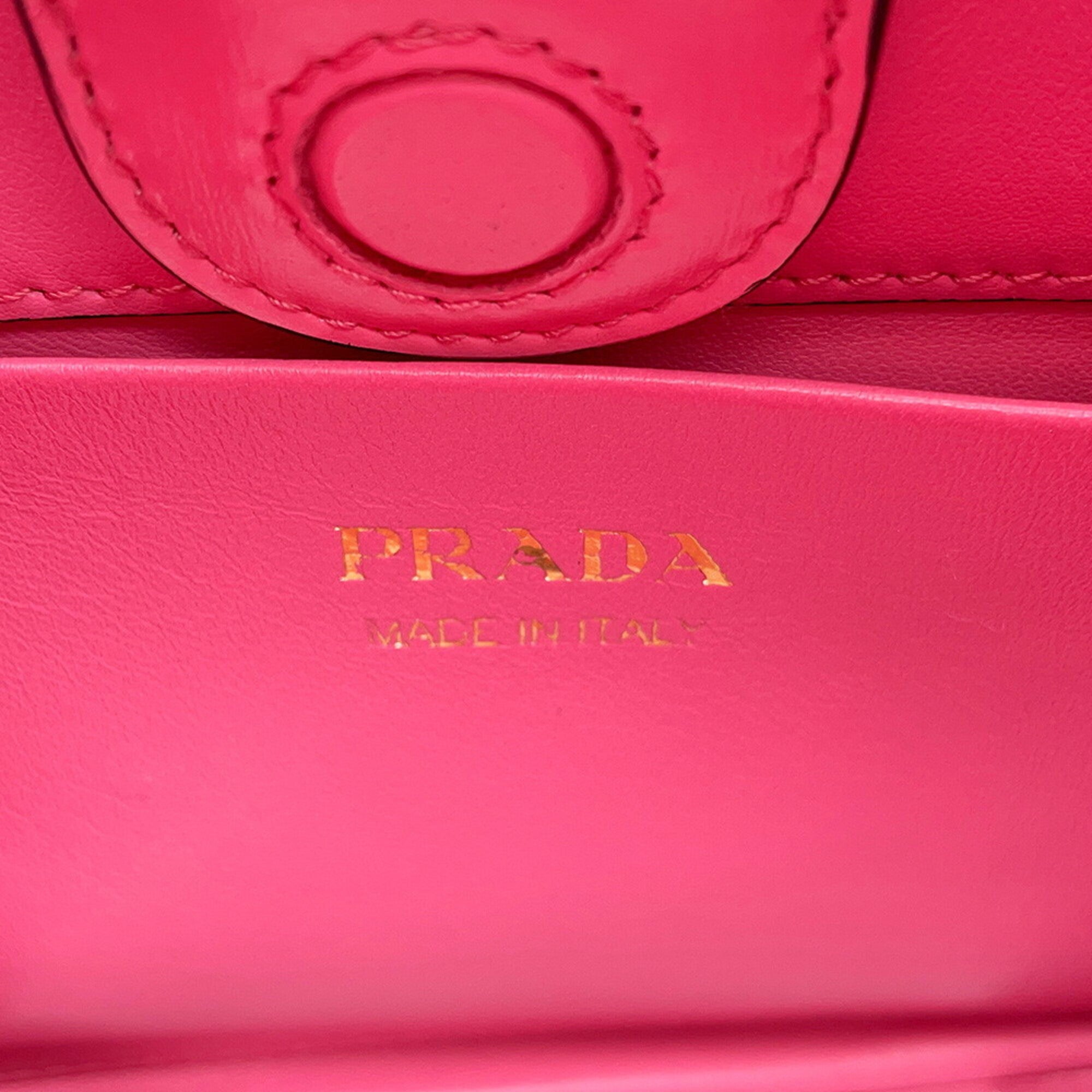Prada Pink Handbag Shoulder Bag (Pre-Owned)