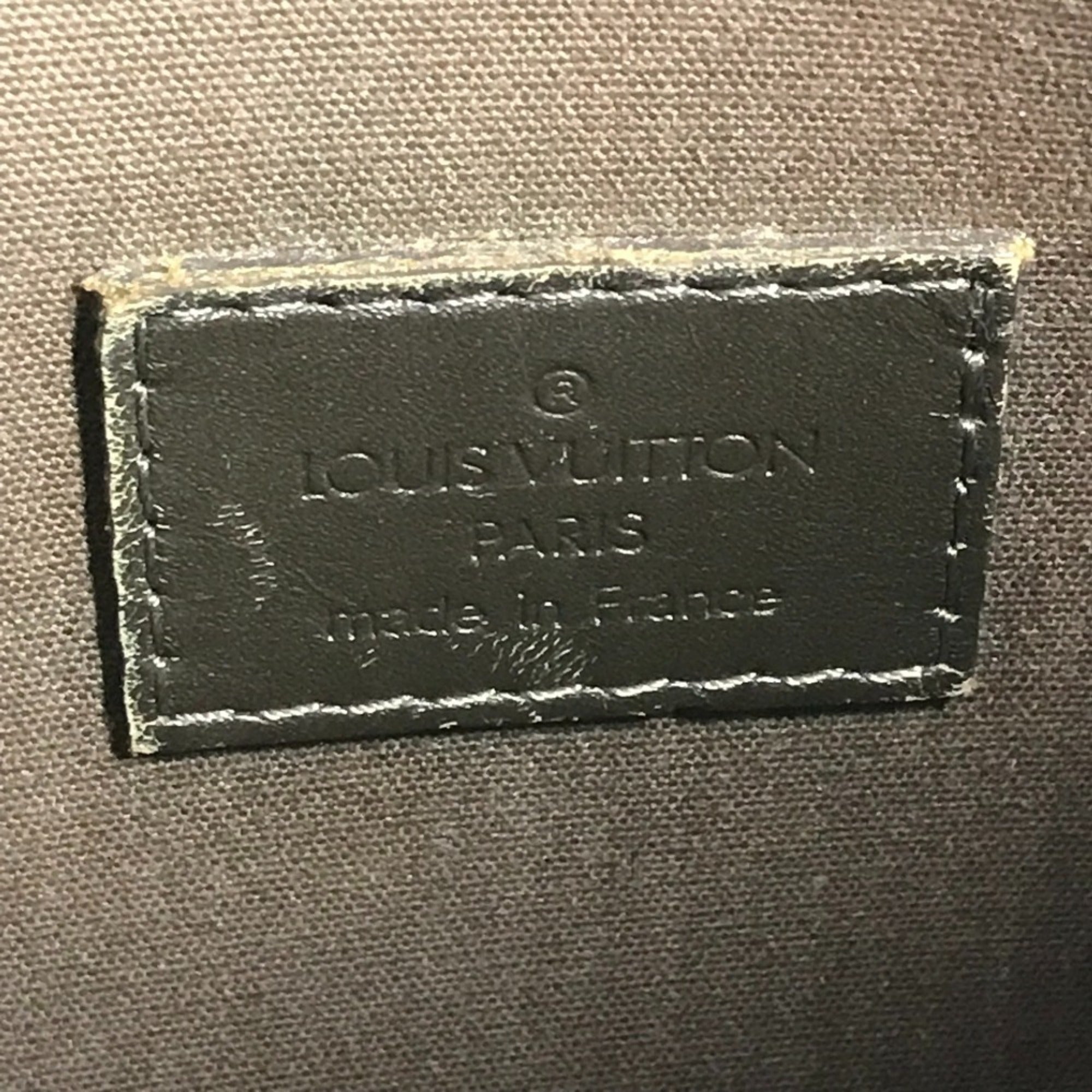 Louis Vuitton Khaki Monogram Mini Handbag Shoulder Bag Tote Bag (Pre-Owned)