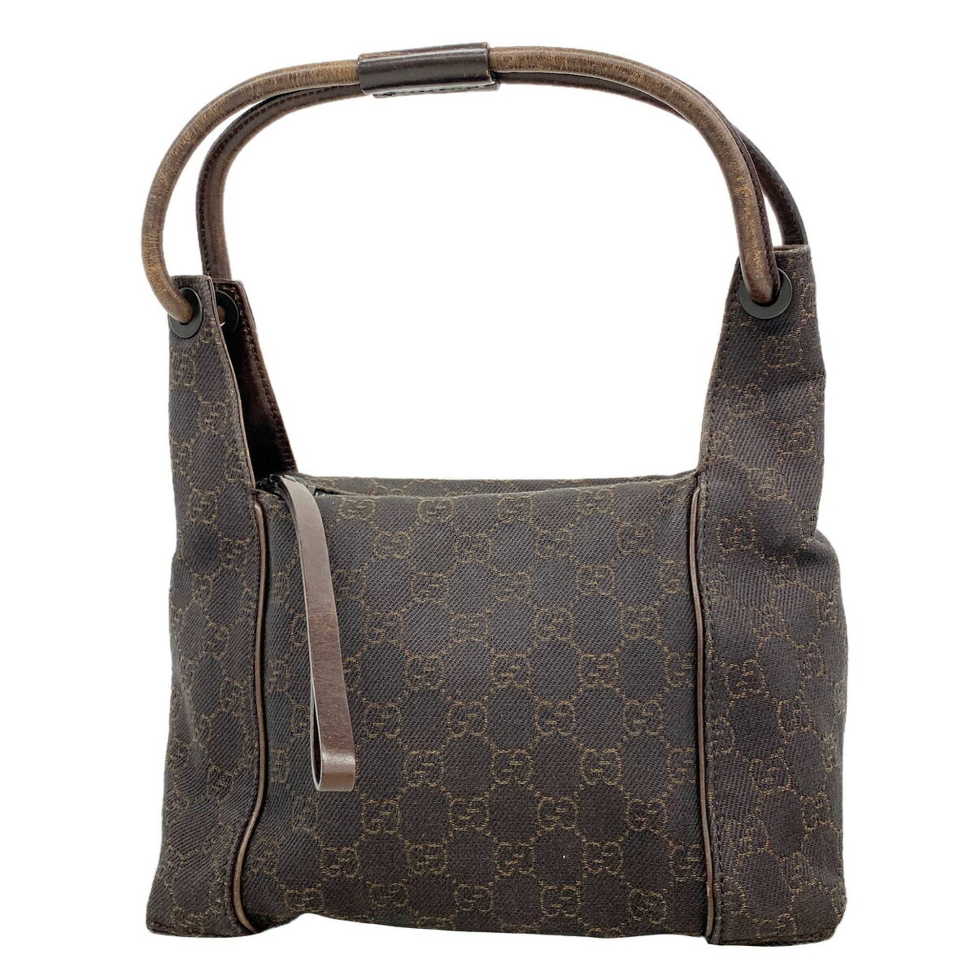Gucci Brown Denim Handbag (Pre-Owned)