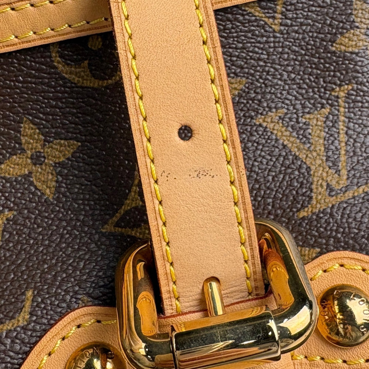 Louis Vuitton Brown Monogram Tote Bag (Pre-Owned)
