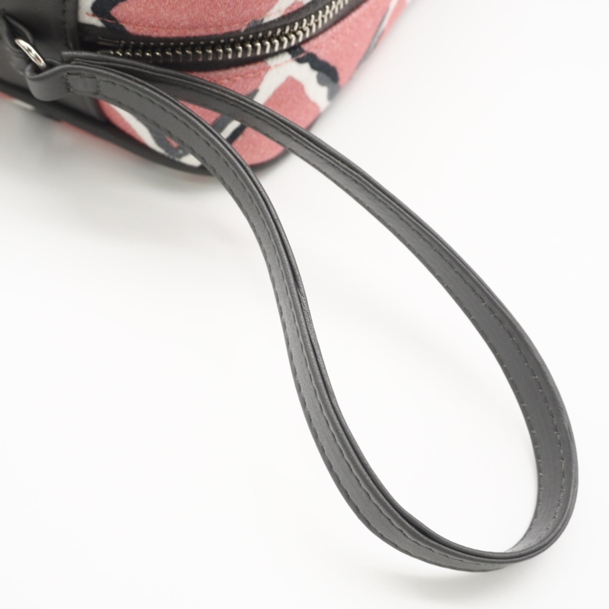 Chanel Multi-Color Pink Canvas Pouch (Pre-Owned)