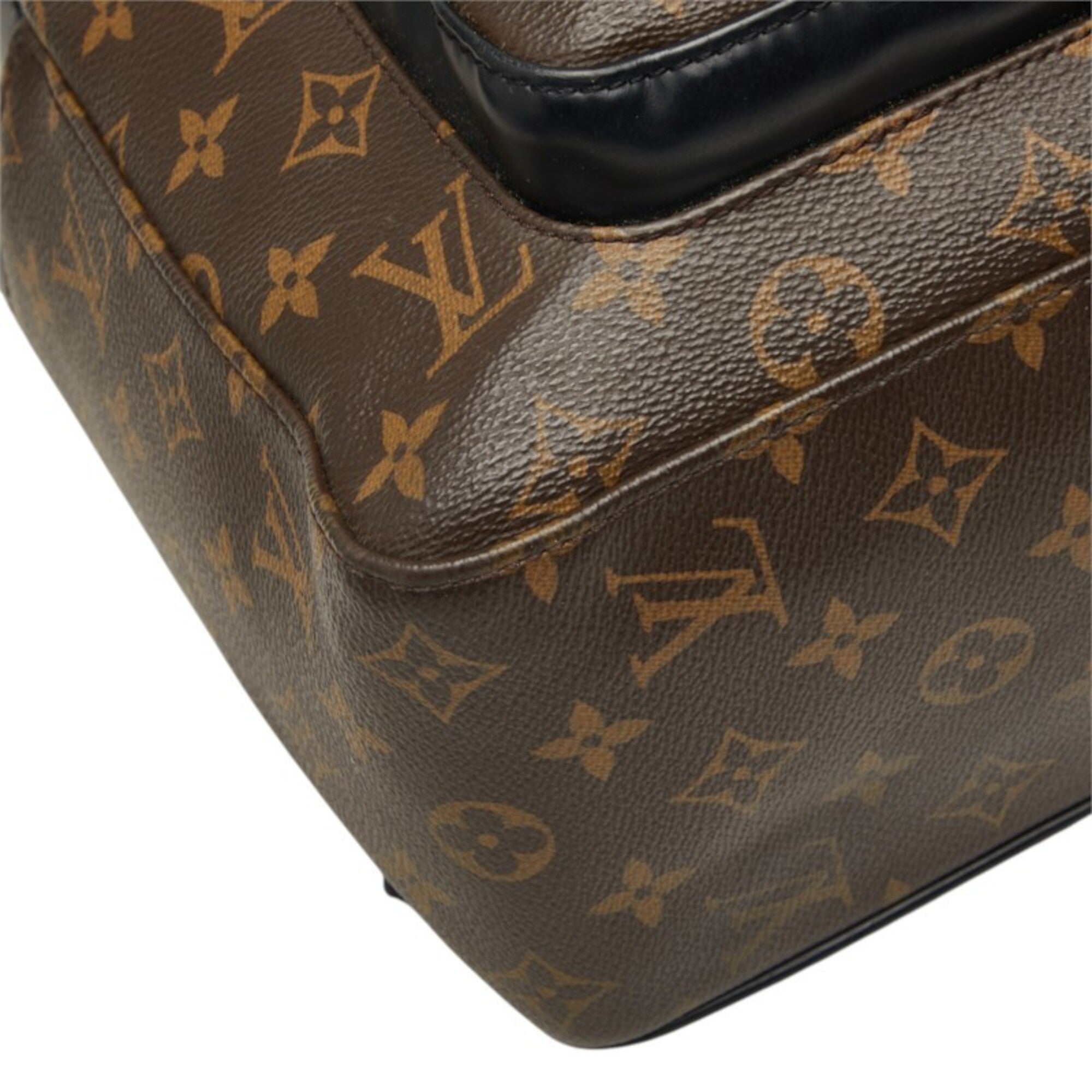 Louis Vuitton Brown Monogram Macassar Pvc Leather (Pre-Owned)