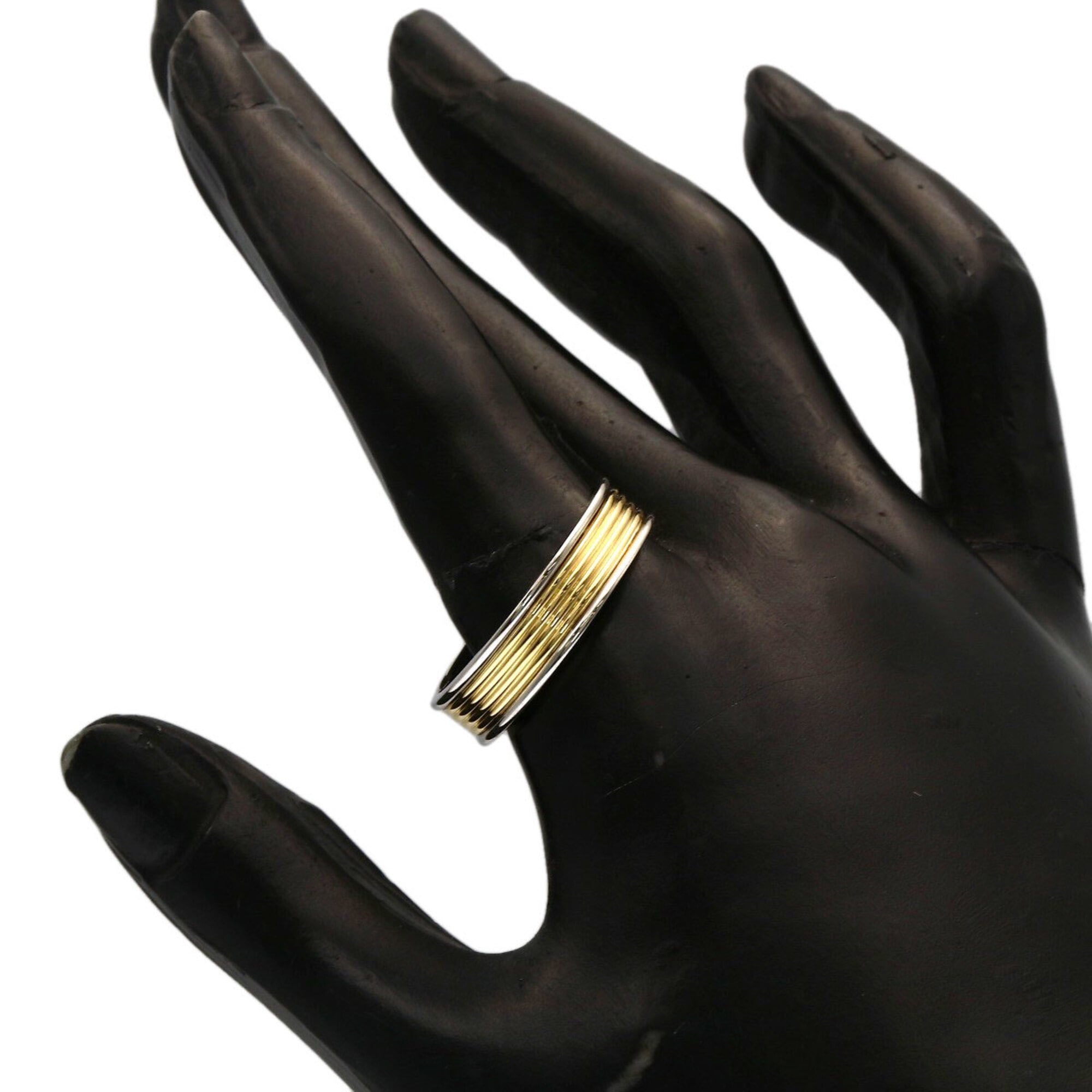 Tiffany Yellow Gold (18K) Platinum 950 Band Ring (Pre-Owned)