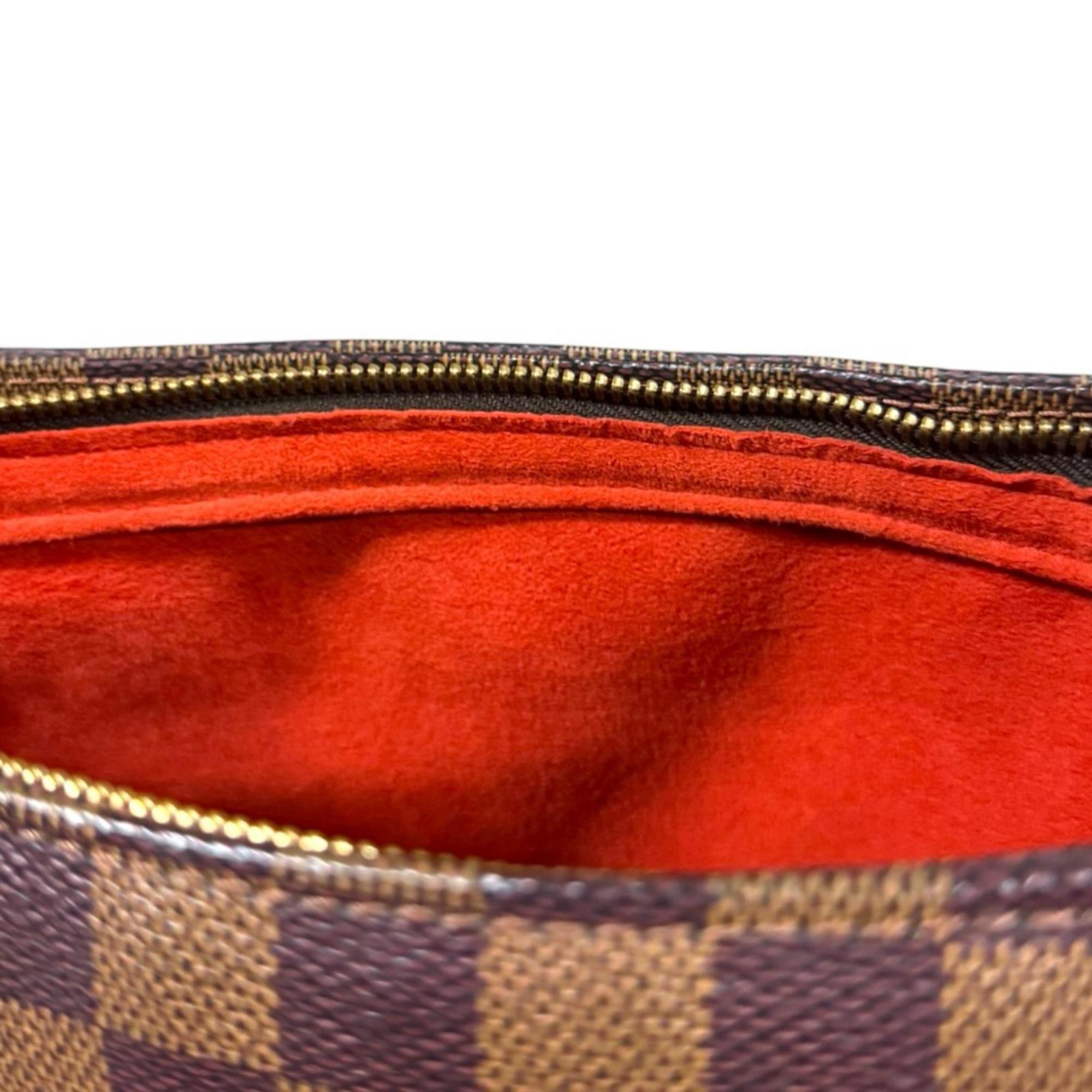 Louis Vuitton Damier Brown Damier Canvas Or Damier Canvas Shoulder Bag (Pre-Owned)