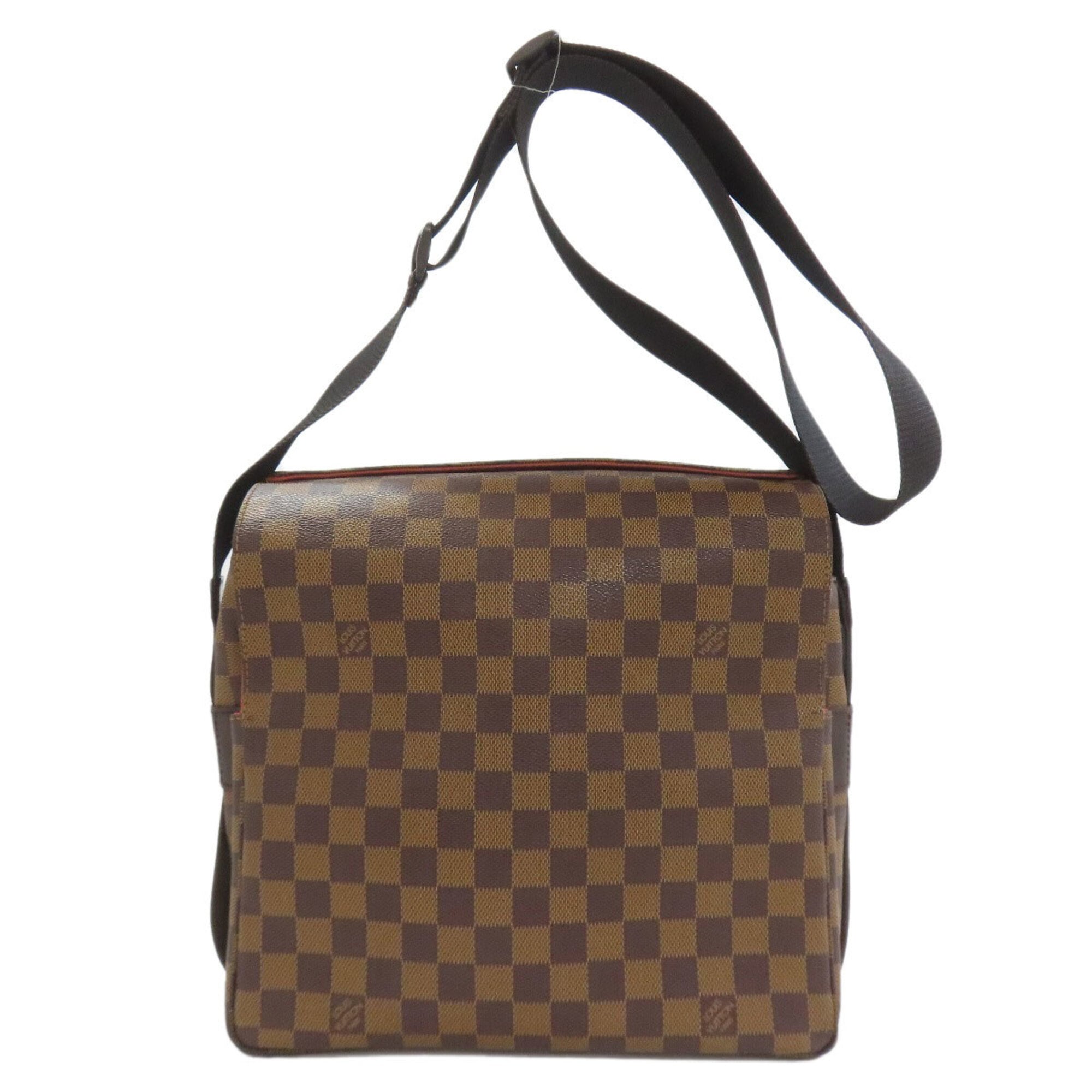 Louis Vuitton Damier Damier Canvas Ebene Damier Canvas Shoulder Bag (Pre-Owned)