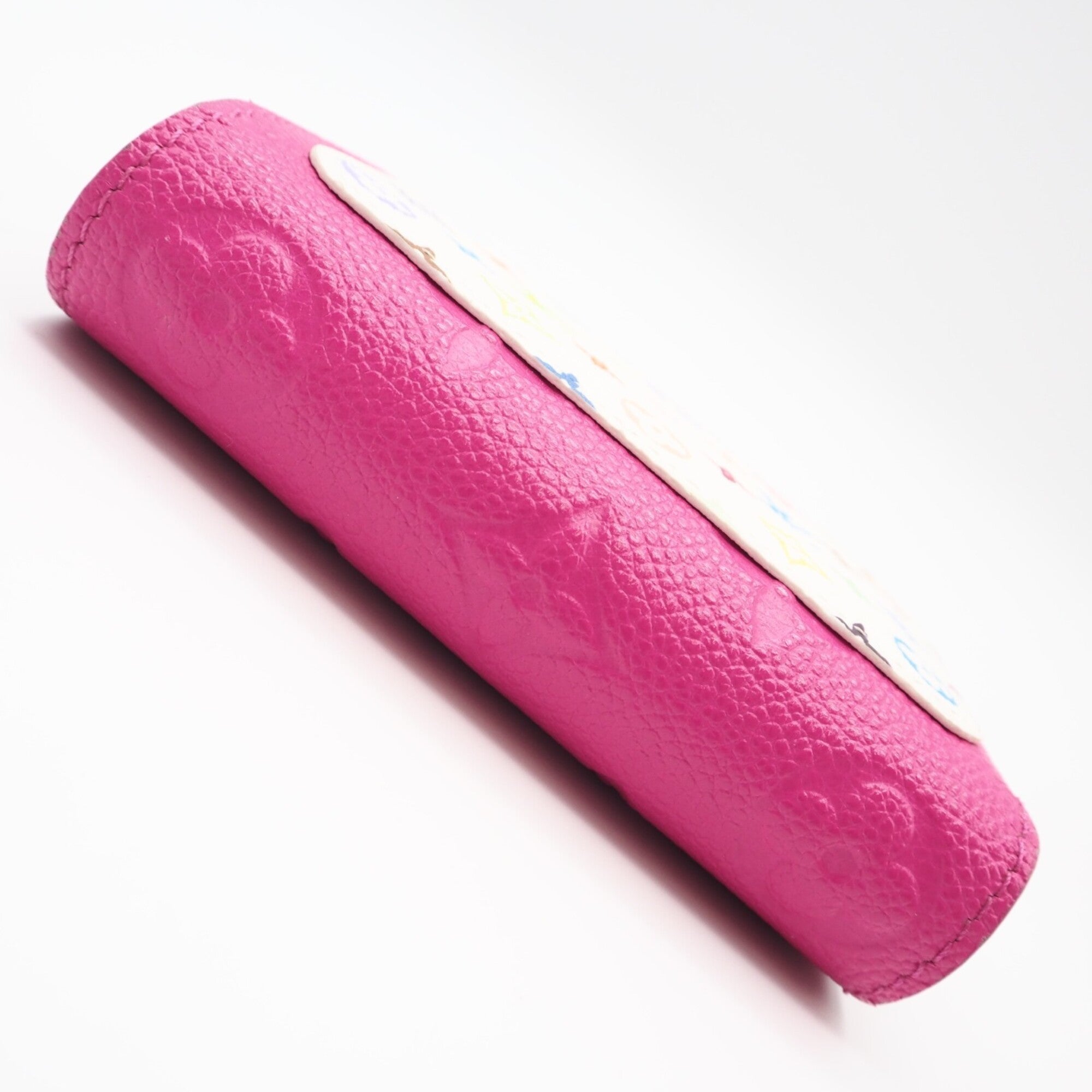 Louis Vuitton Multi-Color Pink Leather Wallet (Bi-Fold) (Pre-Owned)
