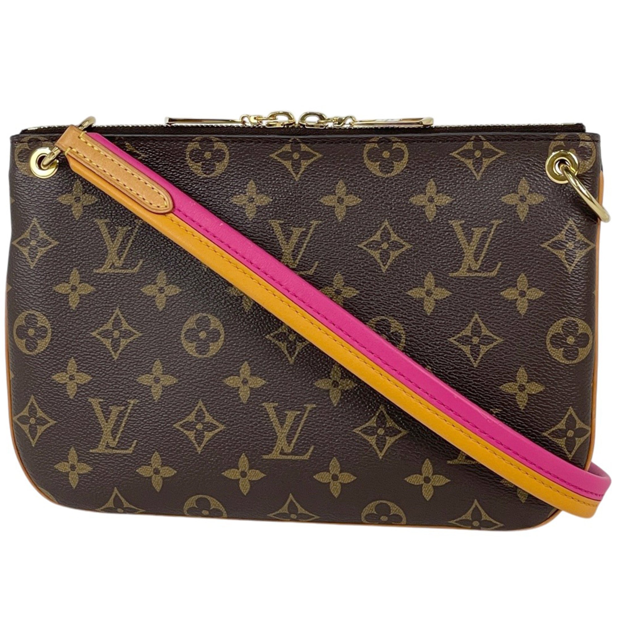 Louis Vuitton Brown Monogram Shoulder Bag (Pre-Owned)