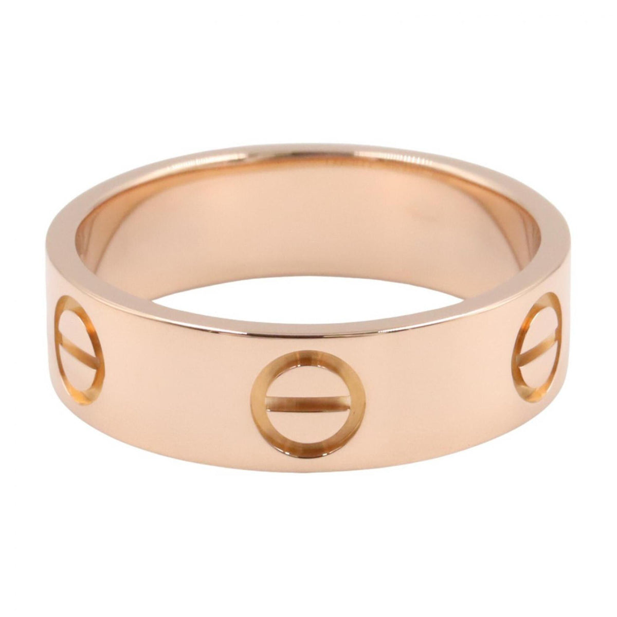 Cartier Gold Pink Gold (18K) Band Ring (Pre-Owned)