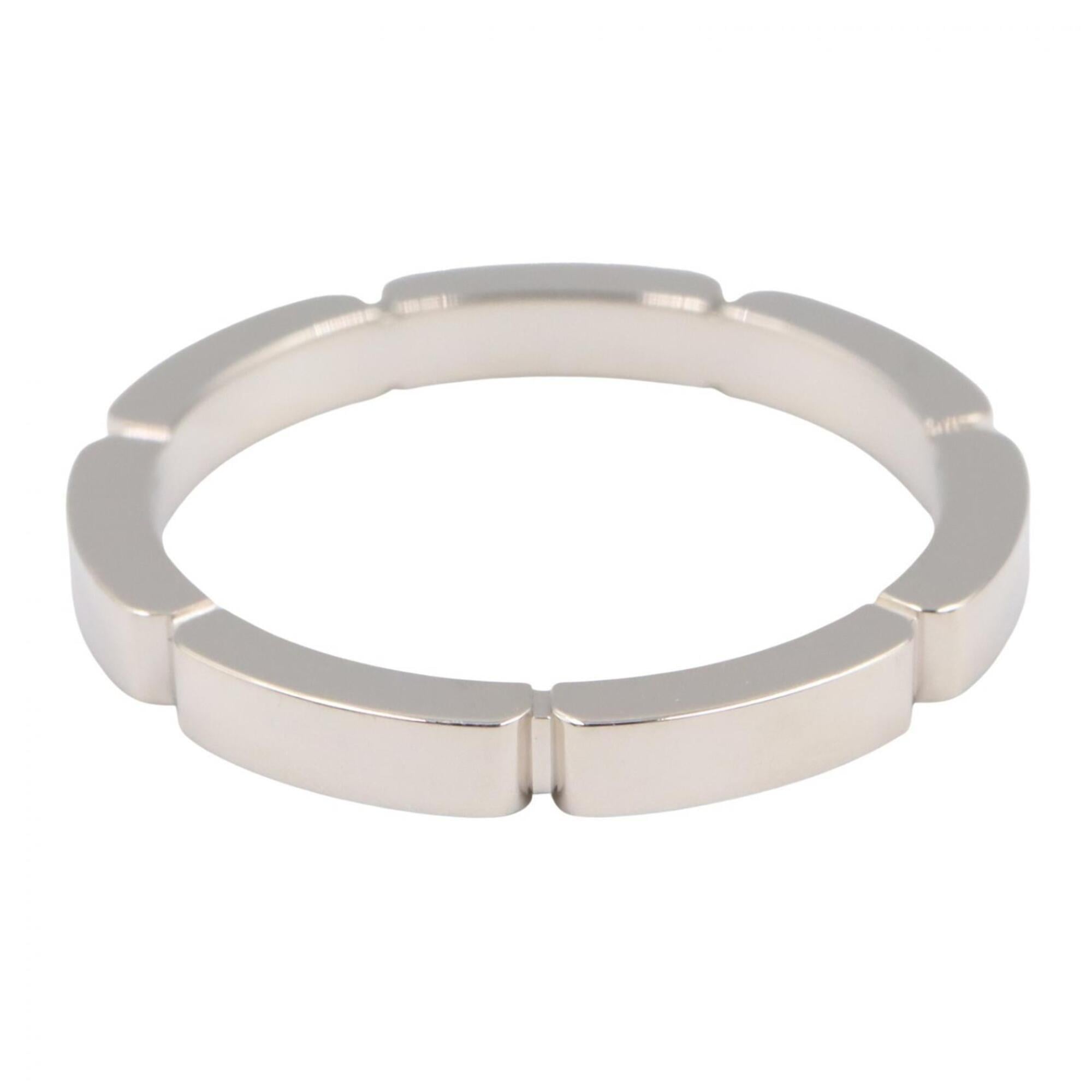 Cartier Silver White Gold (18K) Band Ring (Pre-Owned)