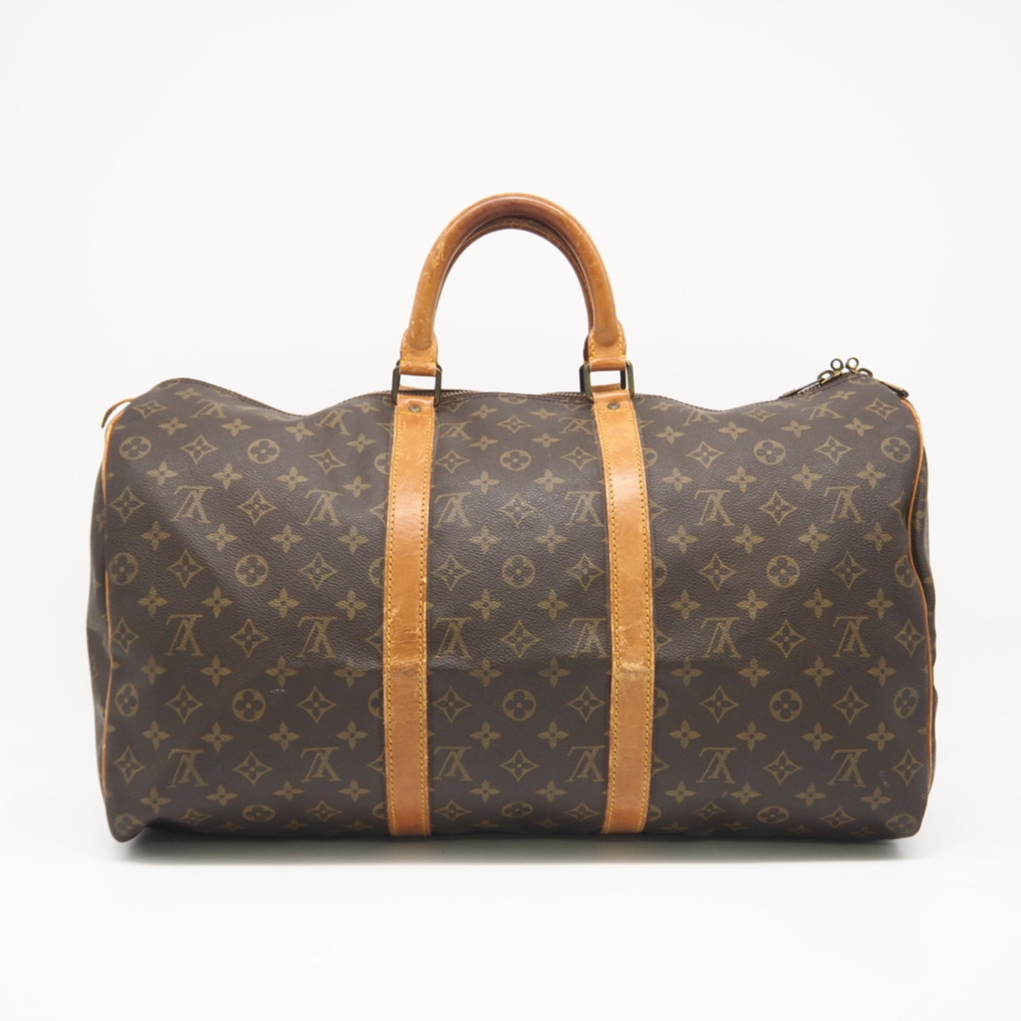 Louis Vuitton Brown Monogram Monogram Boston Bag (Pre-Owned)