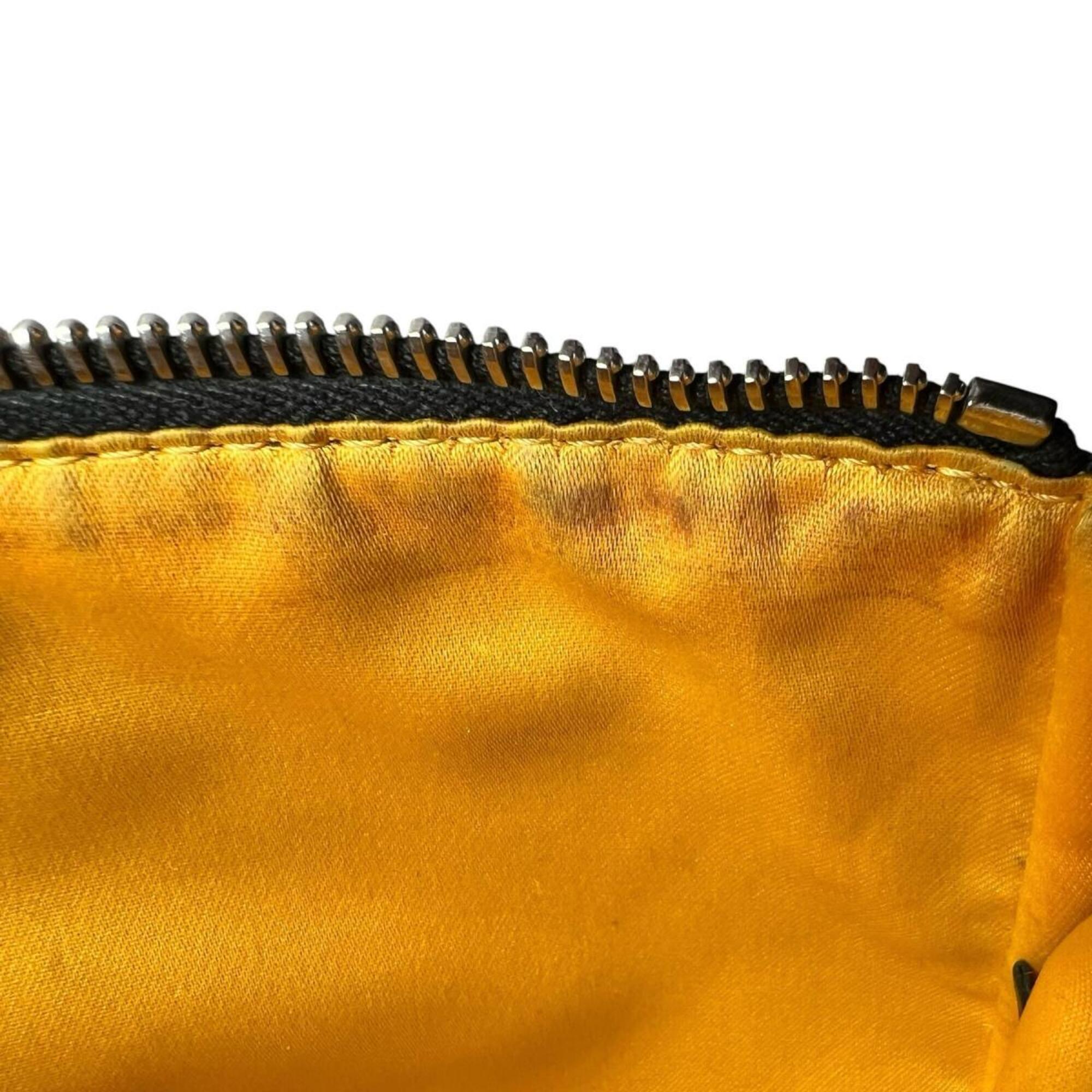 Fendi Gray Zucchino Nylon Shoulder Bag (Pre-Owned)