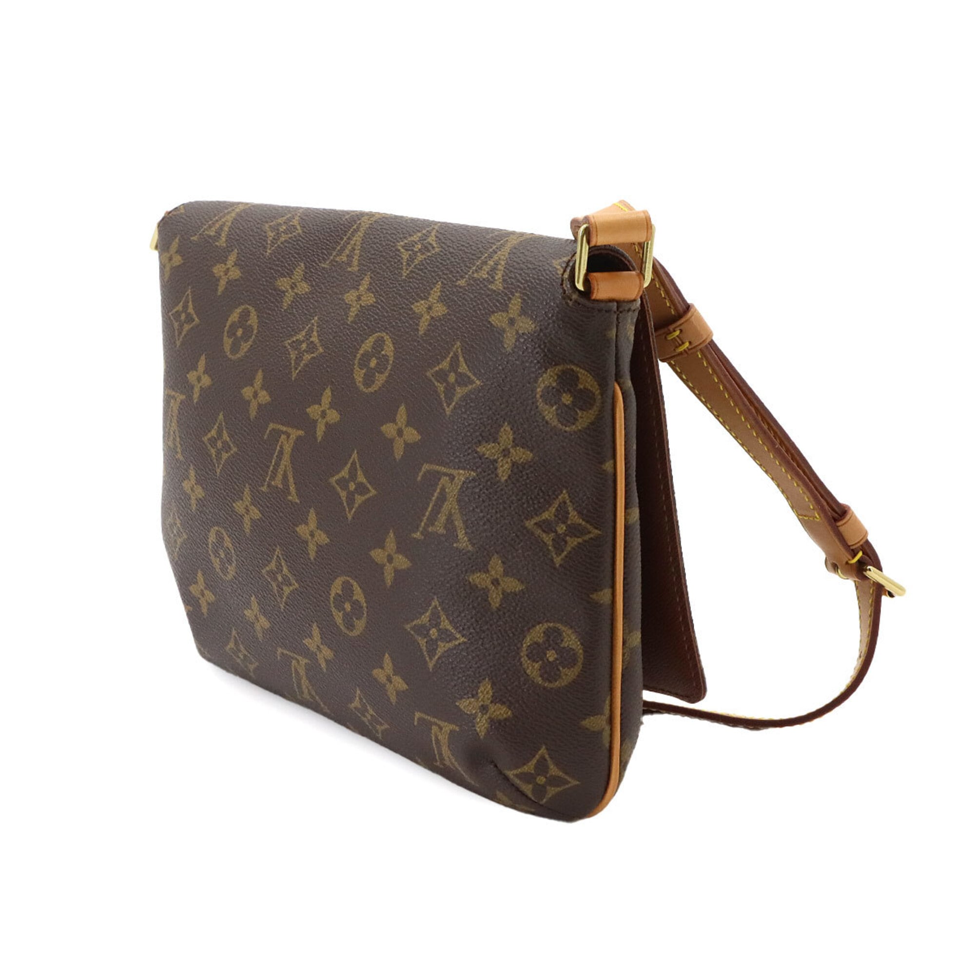 Louis Vuitton Brown Monogram Monogram Canvas Handbag Shoulder Bag (Pre-Owned)