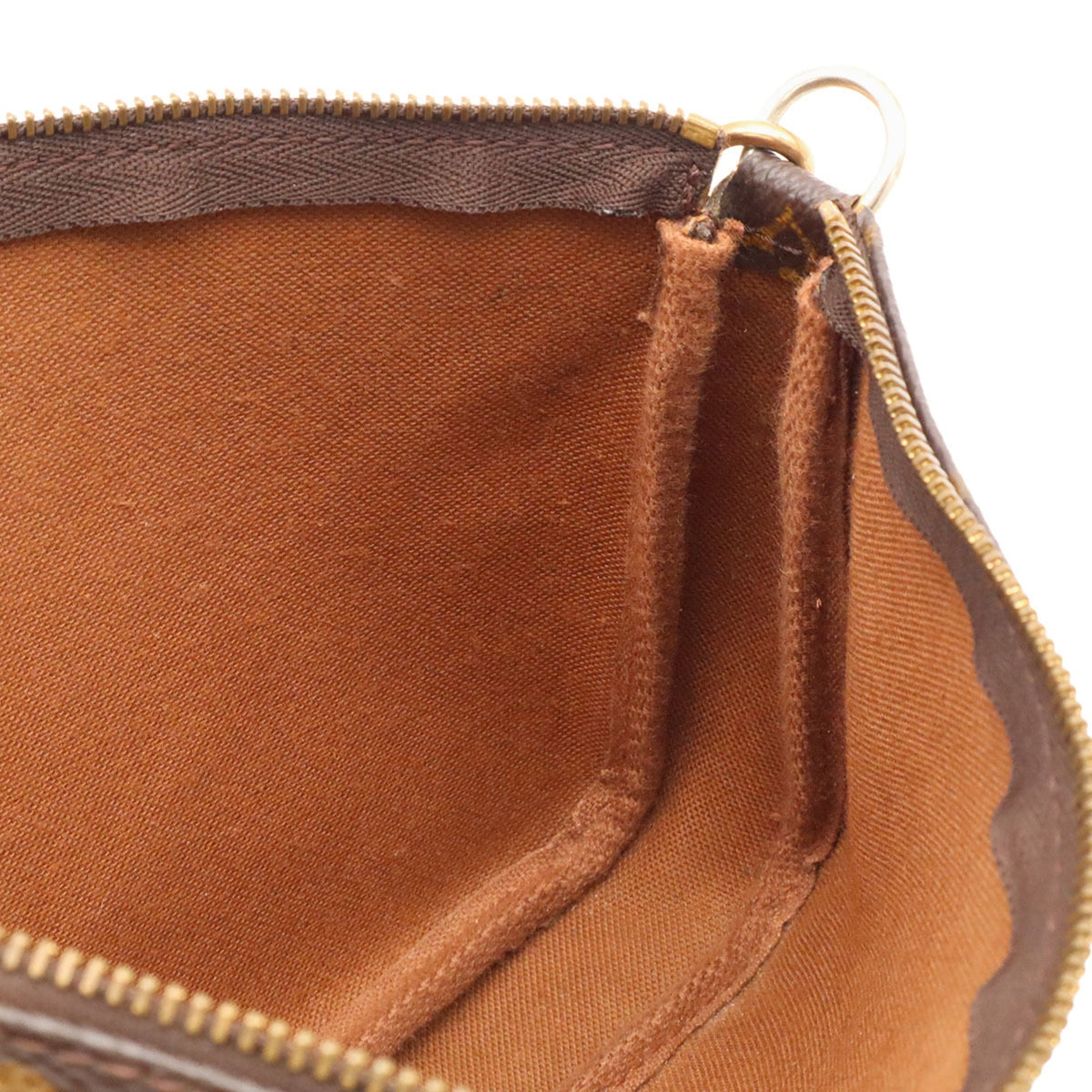 Louis Vuitton Brown Galle Monogram Monogram Handbag Pochette Pouch (Pre-Owned)