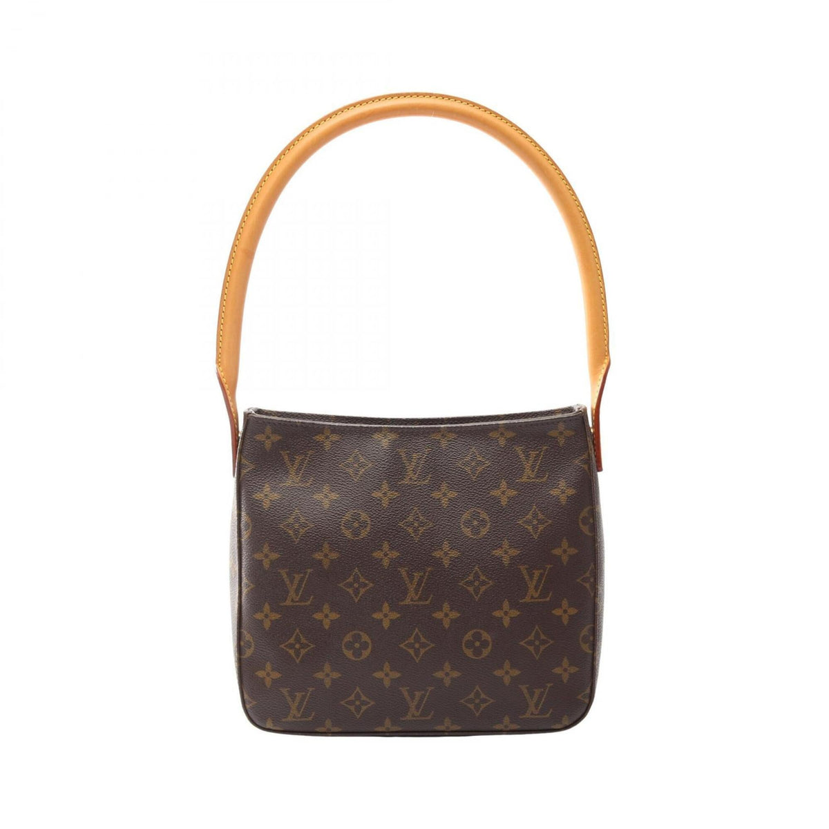 Louis Vuitton Brown Monogram Monogram Leather Handbag Shoulder Bag (Pre-Owned)
