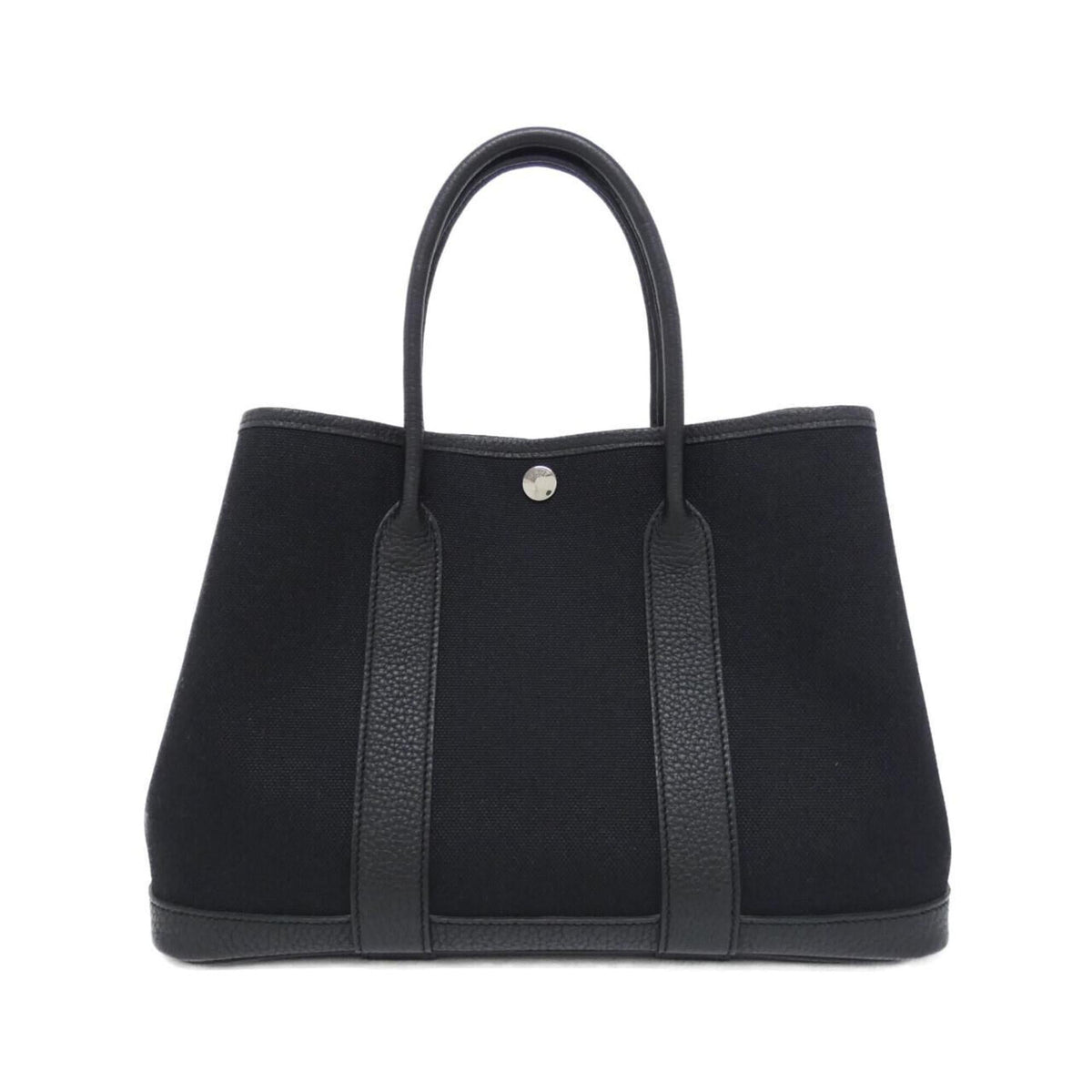 Hermes Black Negonda Leather Handbag (Pre-Owned)