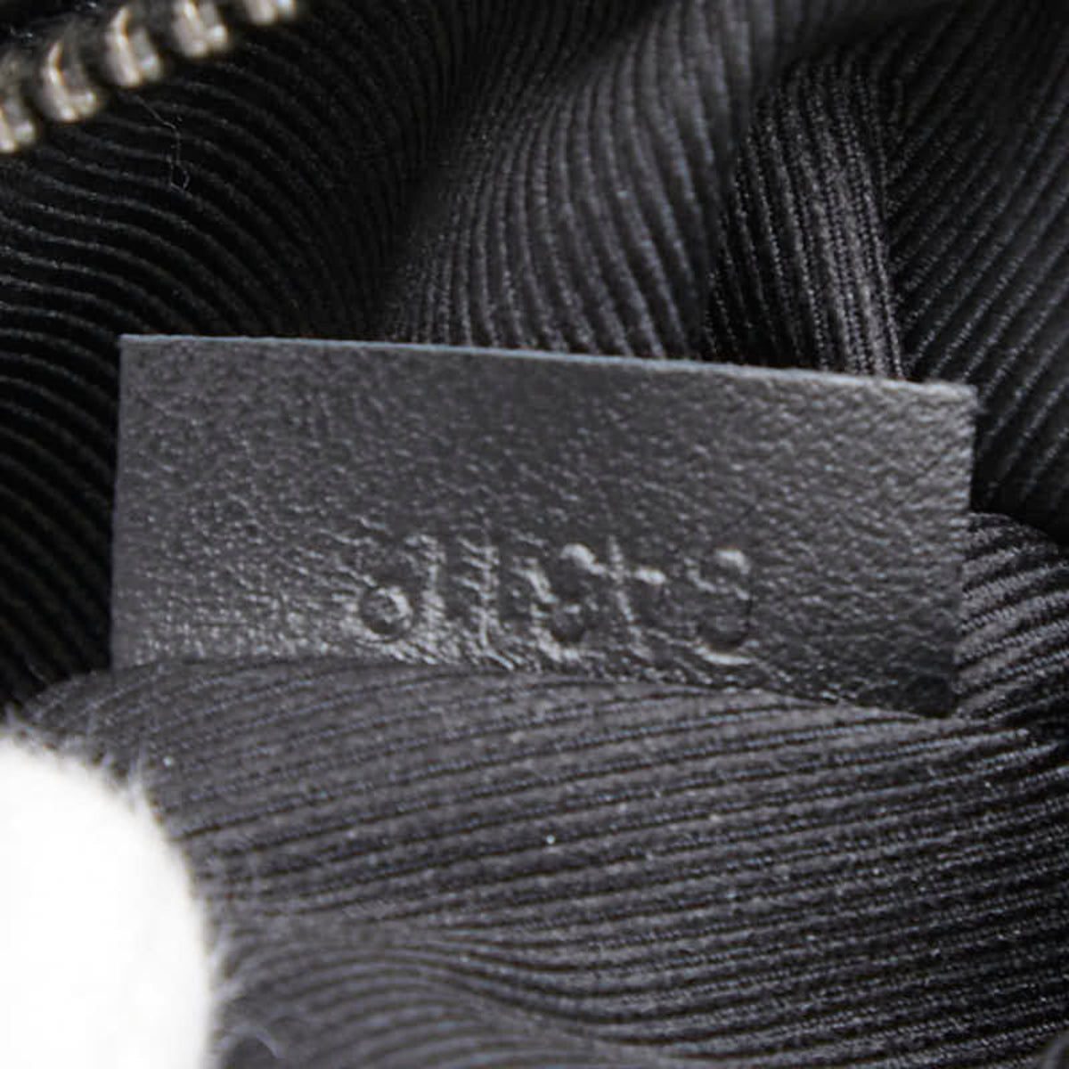 Louis Vuitton Black Pvc Leather Sling Bag (Pre-Owned)