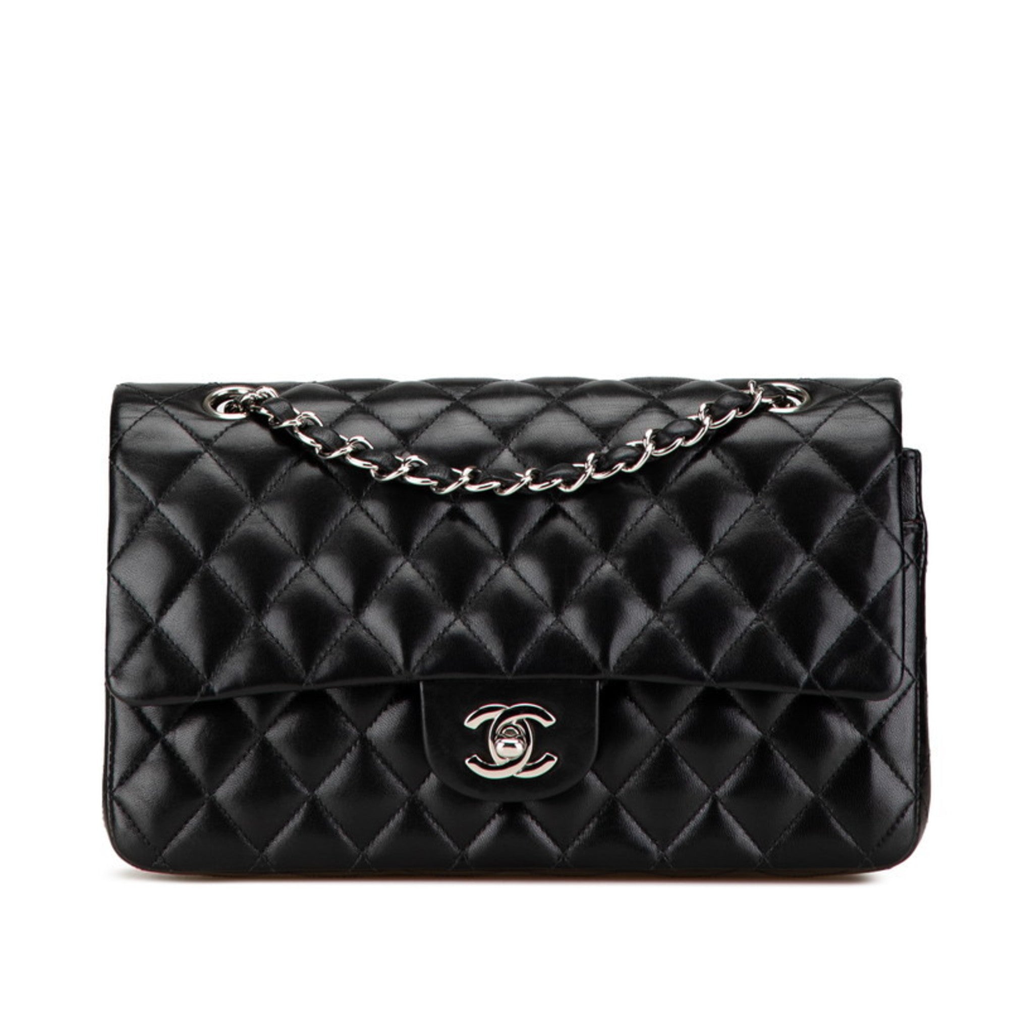 Chanel Matelasse Black Shoulder Bag (Pre-Owned)