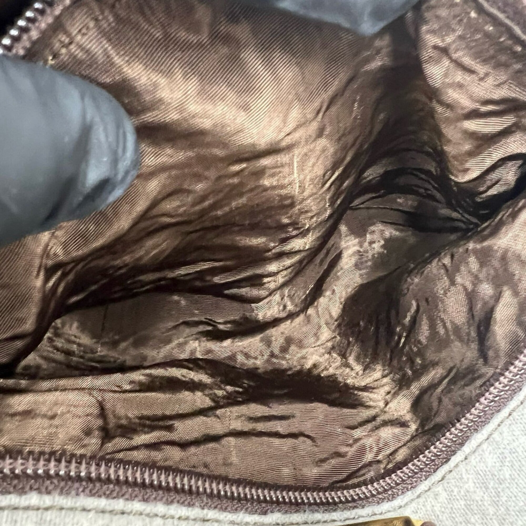 Loewe Brown Leather Handbag Shoulder Bag (Pre-Owned)