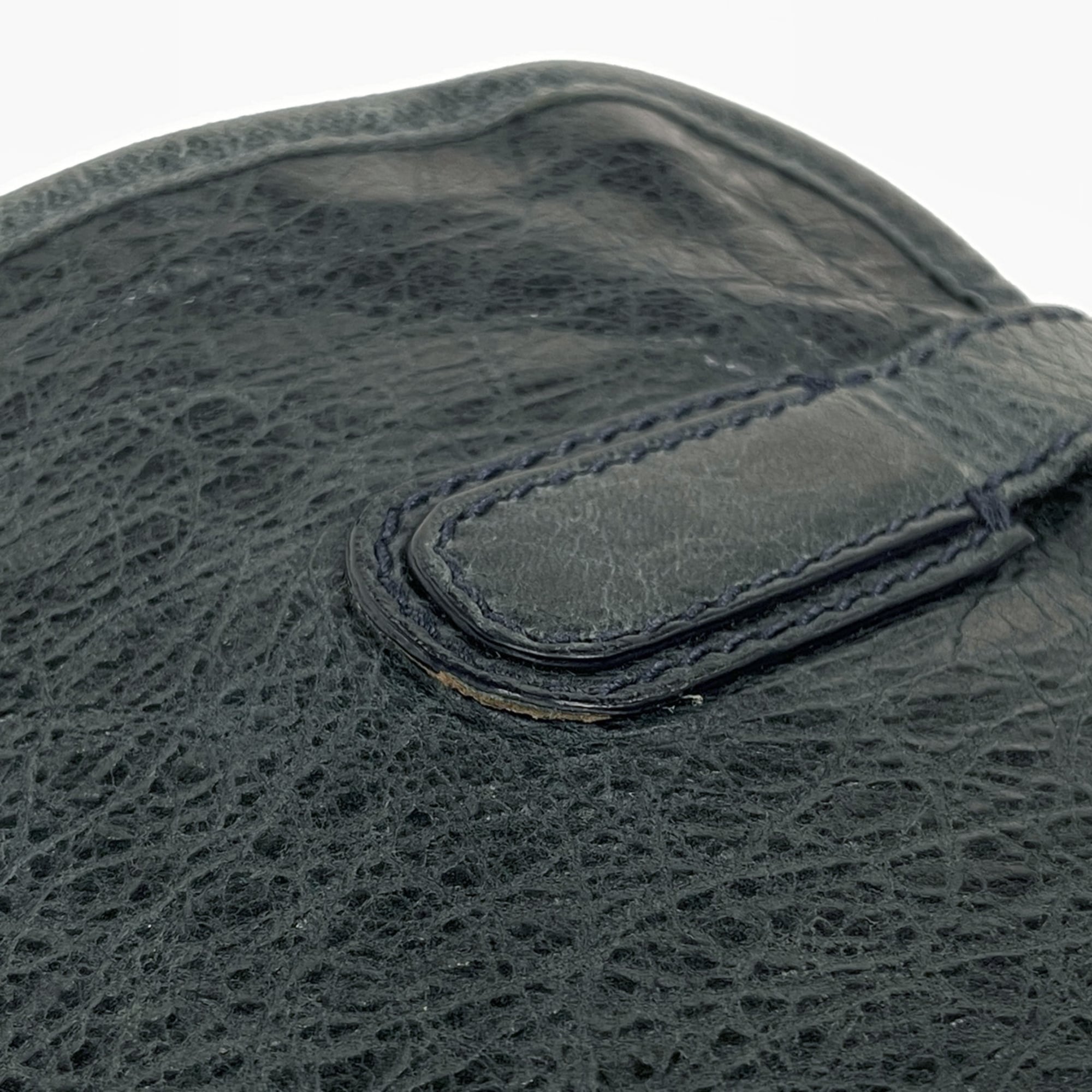 Balenciaga Navy Leather Shoulder Bag (Pre-Owned)