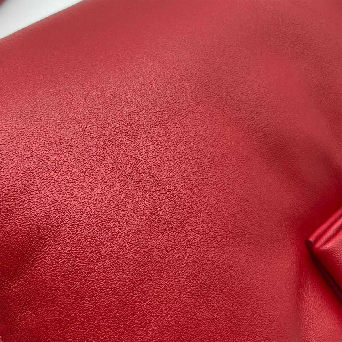 Salvatore Ferragamo Red Color Leather Plastic Metal Shoulder Bag (Pre-Owned)