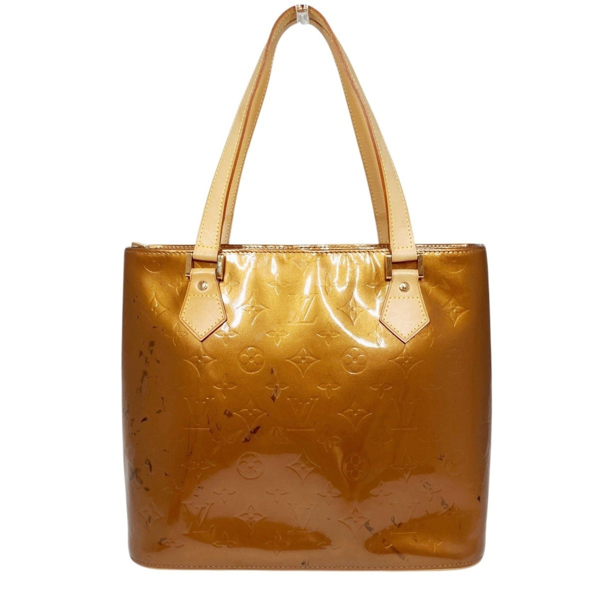 Louis Vuitton Vernis Bronze Patent Leather Tote Bag (Pre-Owned)