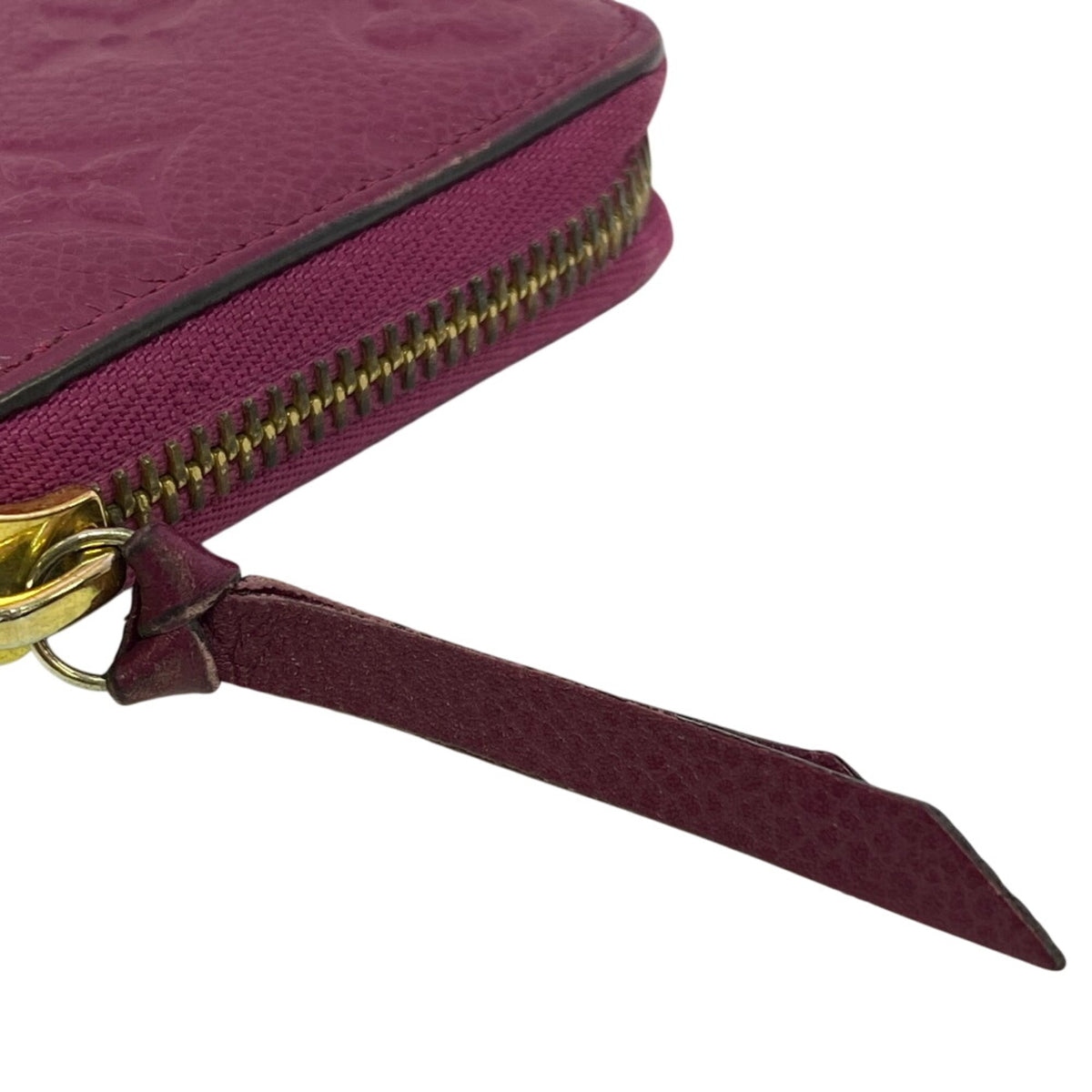 Louis Vuitton Purple Monogram Empreinte Long Wallet (Bi-Fold) (Pre-Owned)