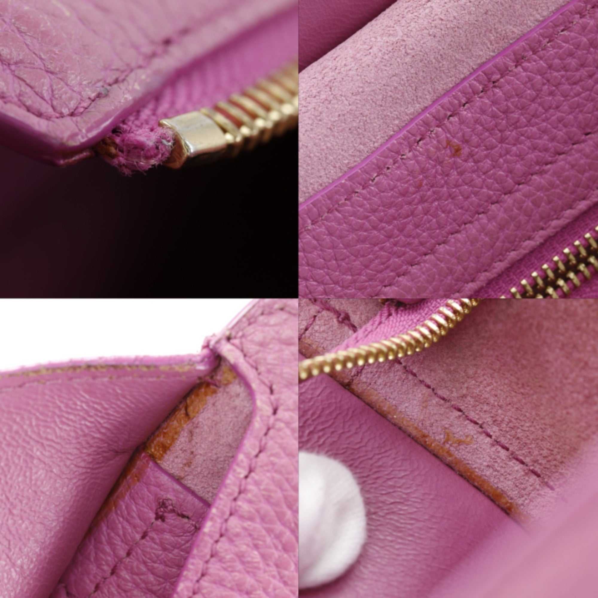 Salvatore Ferragamo Pink Leather Handbag (Pre-Owned)