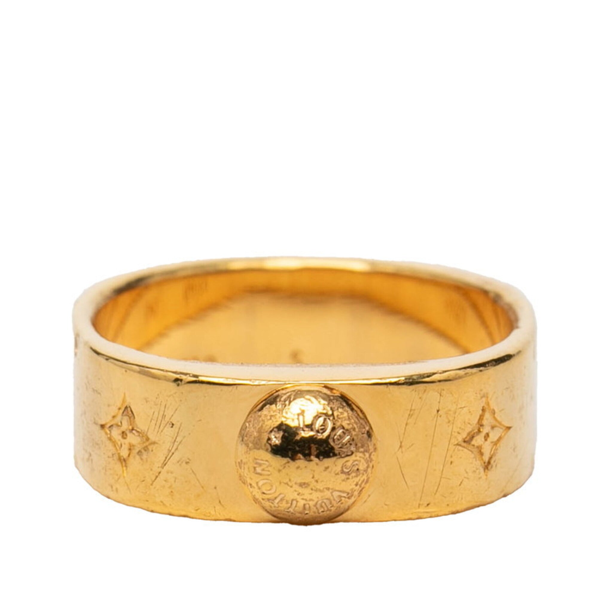 Louis Vuitton Gold Band Ring (Pre-Owned)
