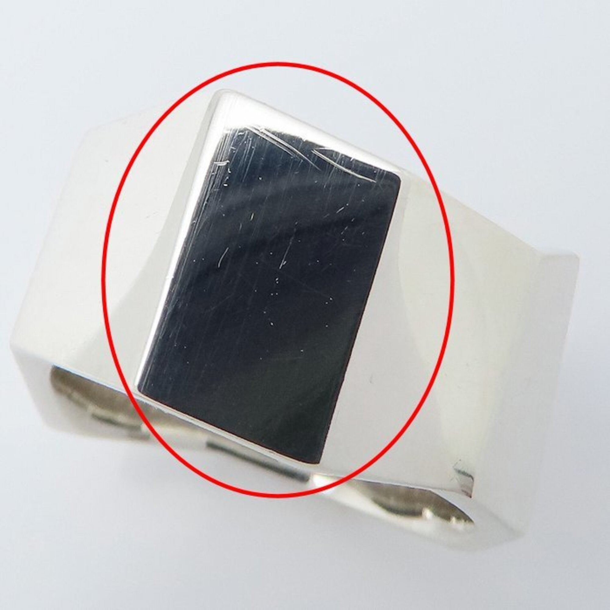 Tiffany Silver 925 Band Ring (Pre-Owned)