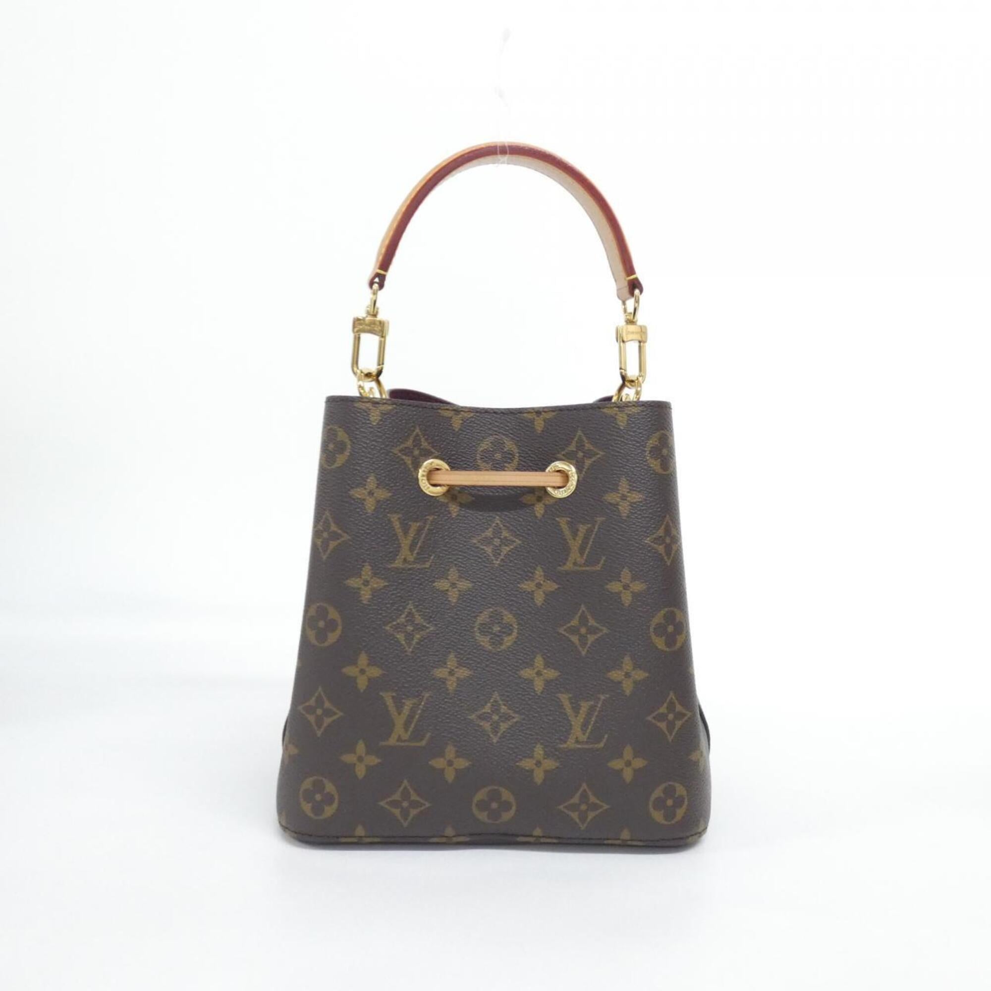 Louis Vuitton Brown Coated Canvas Shoulder Bag (Pre-Owned)