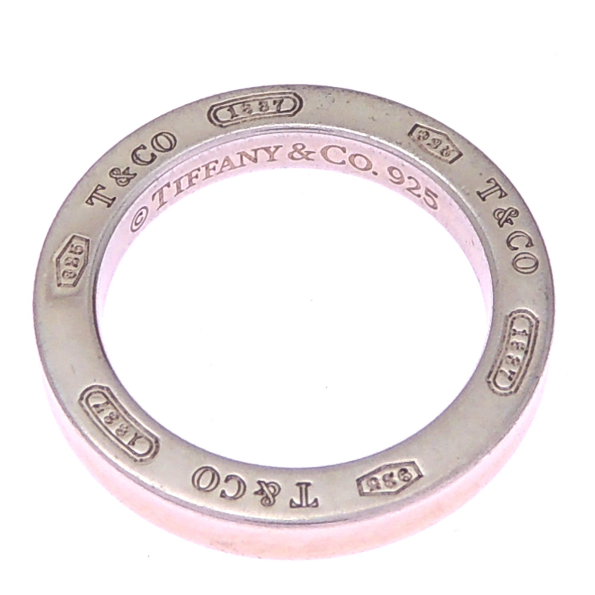 Tiffany Silver 925 Band Ring (Pre-Owned)