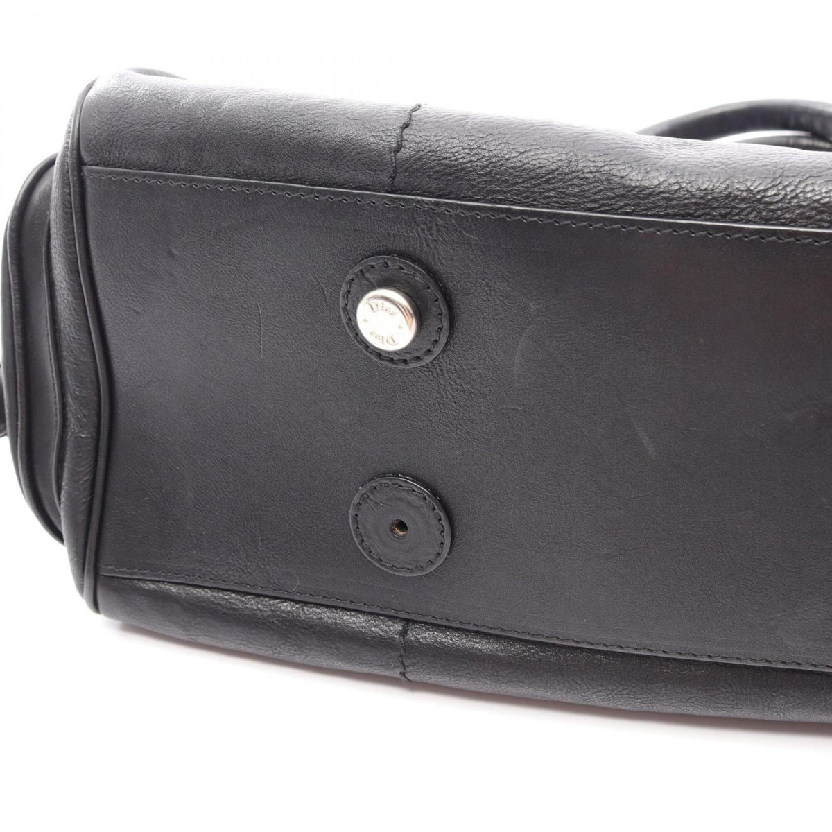 Christian Dior Black Leather Handbag (Pre-Owned)