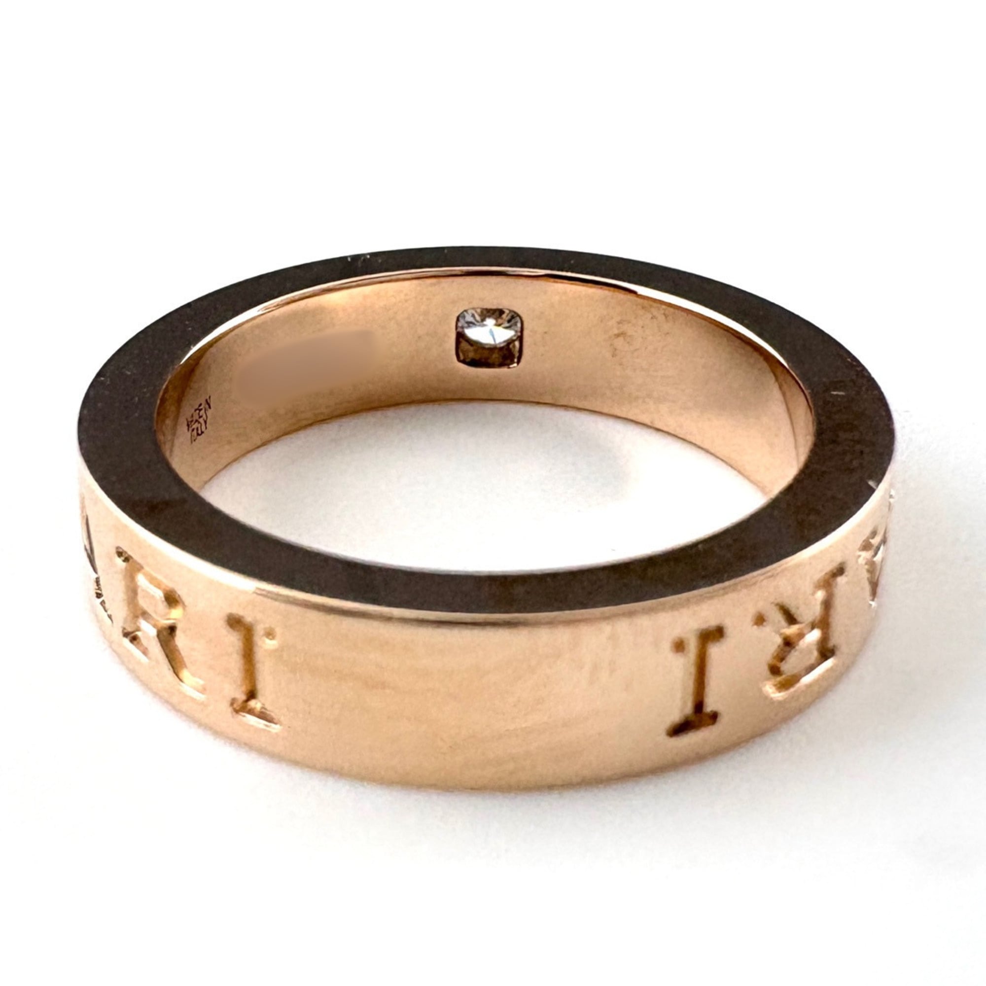 Bvlgari Pink Gold (18K) Band Ring (Pre-Owned)