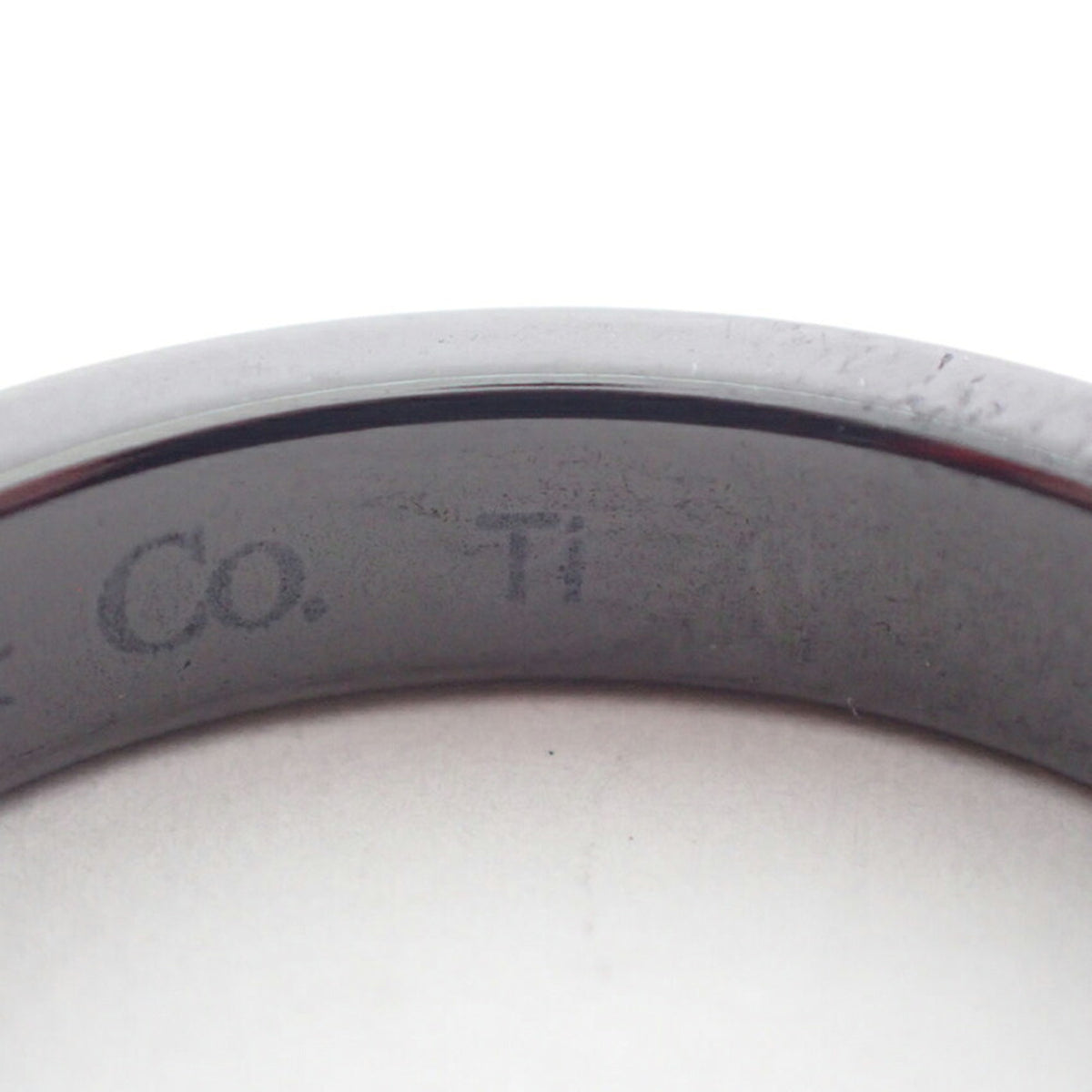 Tiffany Titanium Band Ring (Pre-Owned)