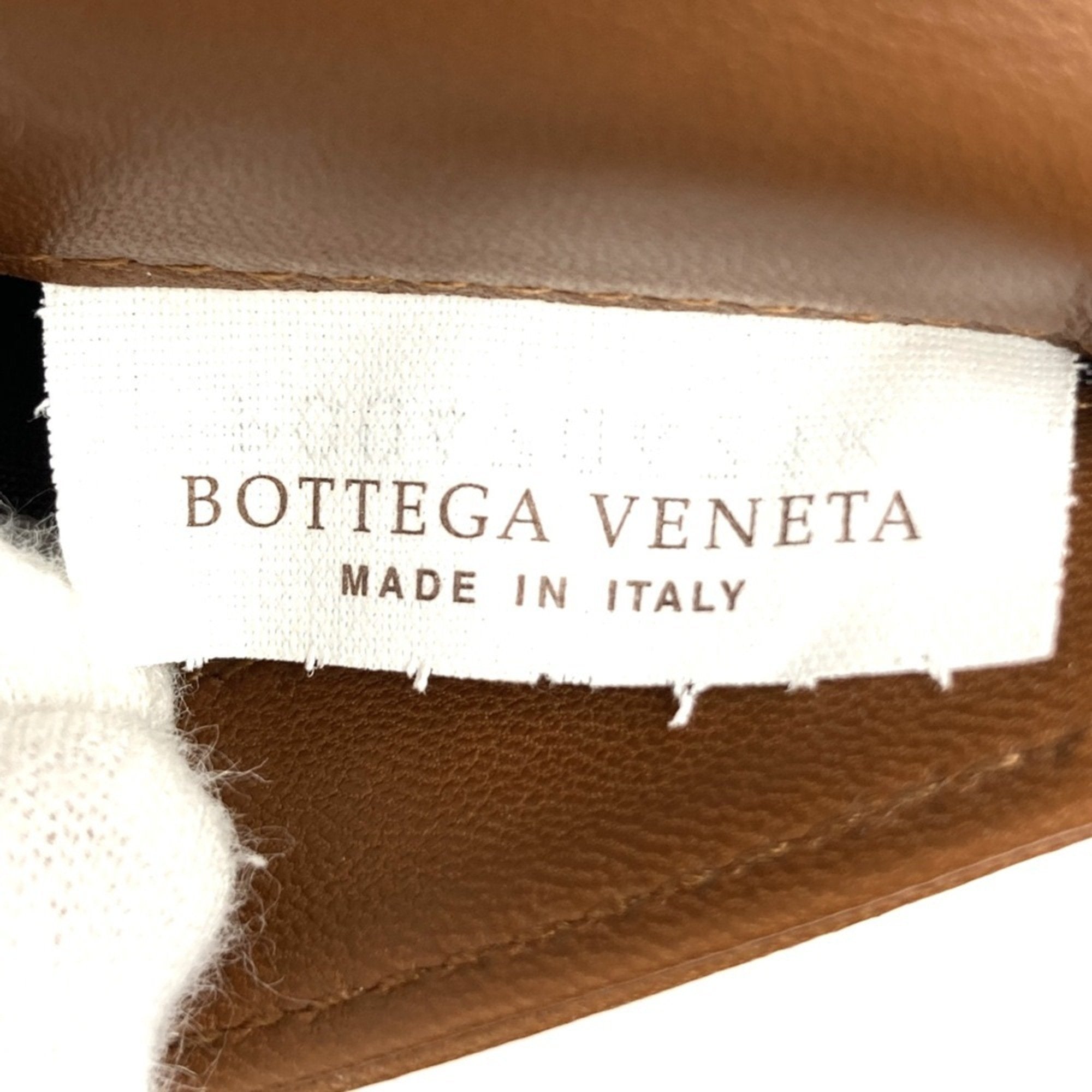 Bottega Veneta Brown Intrecciato Long Wallet (Bi-Fold) (Pre-Owned)