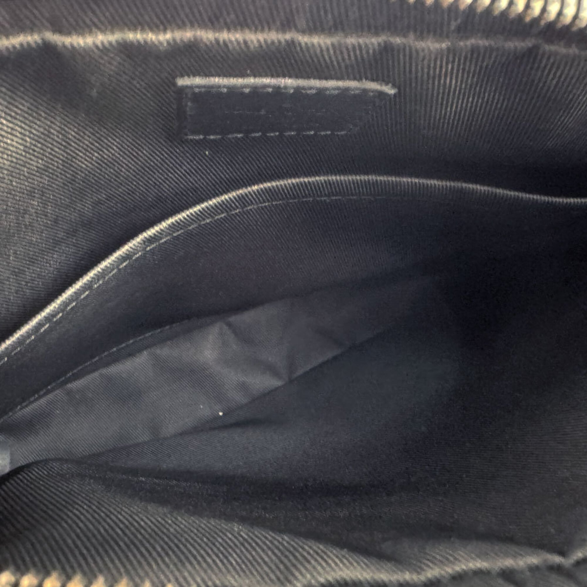 Louis Vuitton Black Gray Monogram Eclipse Pvc Shoulder Bag (Pre-Owned)