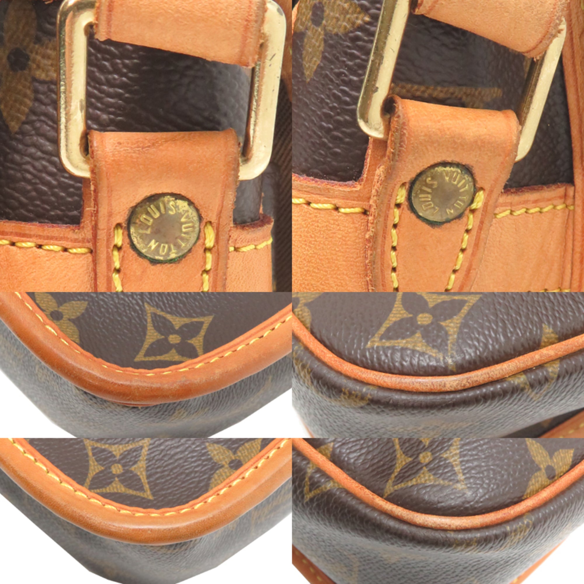 Louis Vuitton Brown Monogram Shoulder Bag (Pre-Owned)