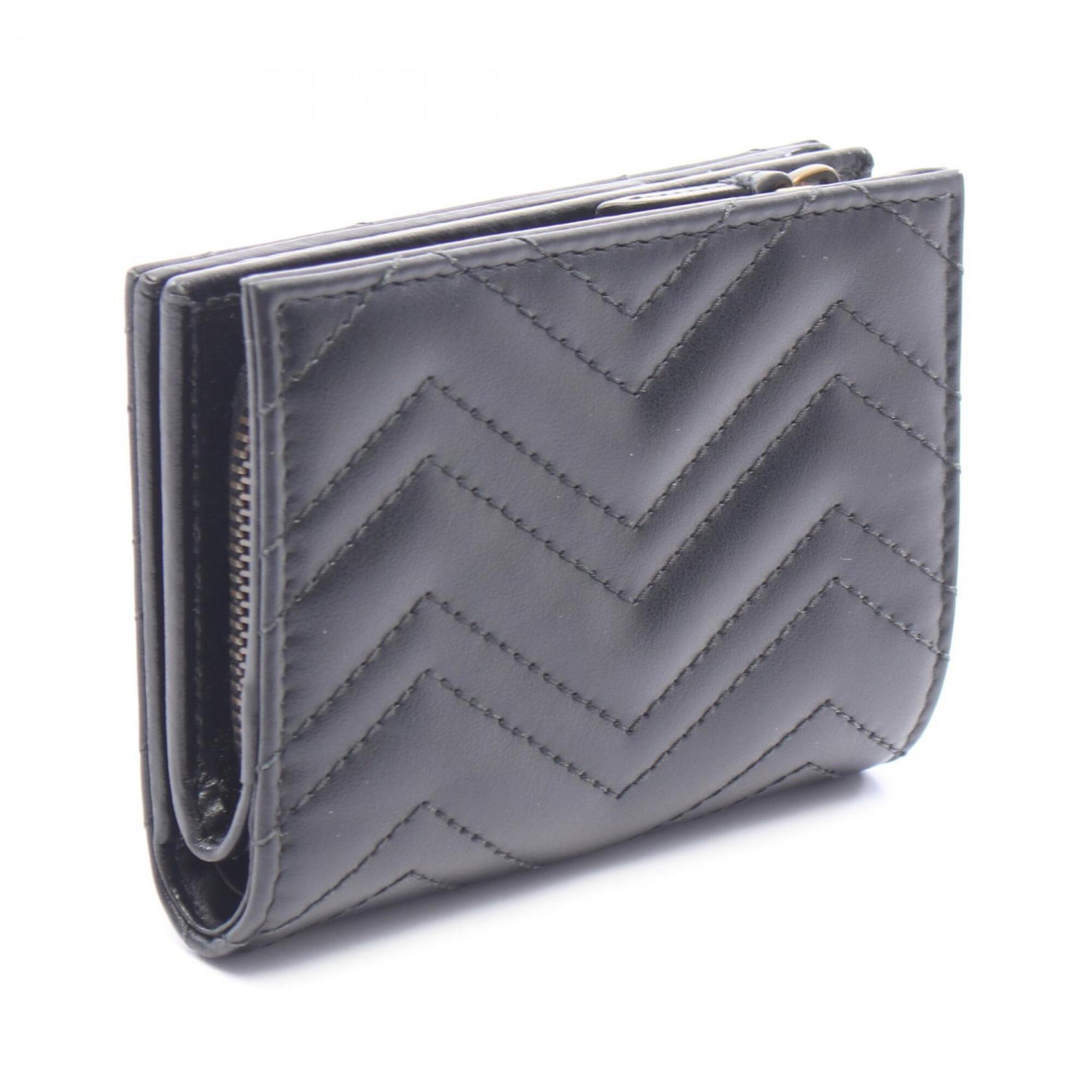 Gucci Black Leather Wallet (Bi-Fold) (Pre-Owned)