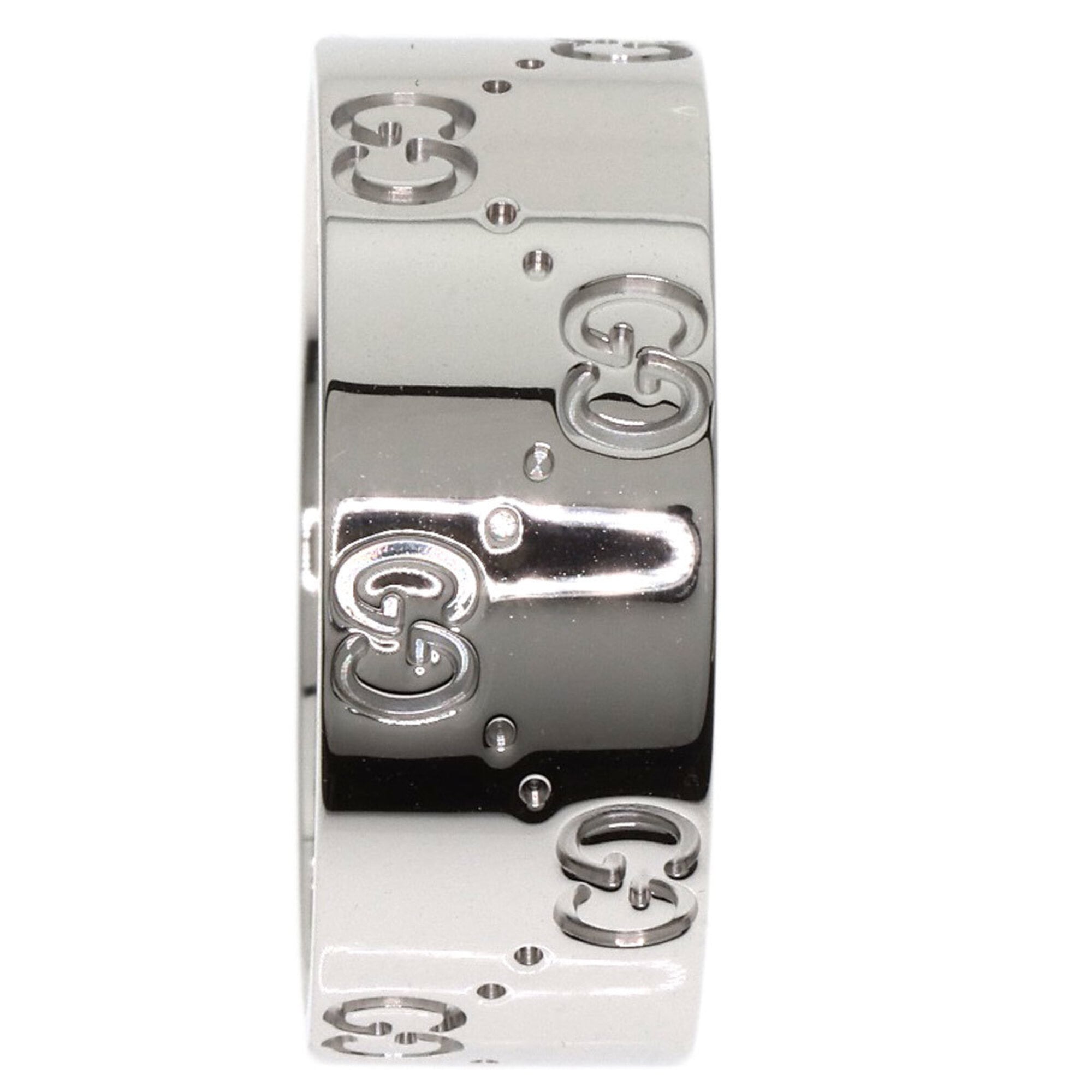 Gucci White Gold (18K) Band Ring (Pre-Owned)