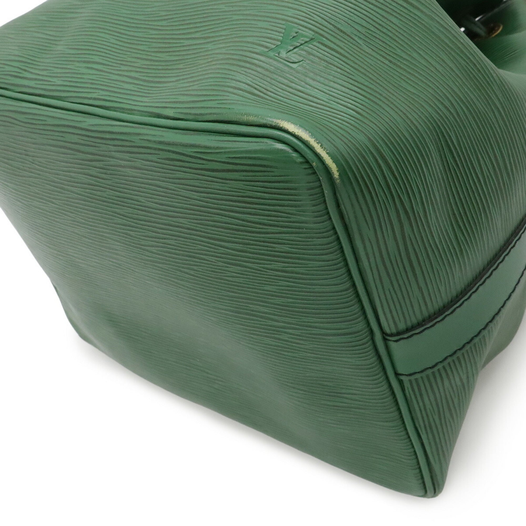 Louis Vuitton Borneo Green Green Epi Leather Shoulder Bag (Pre-Owned)