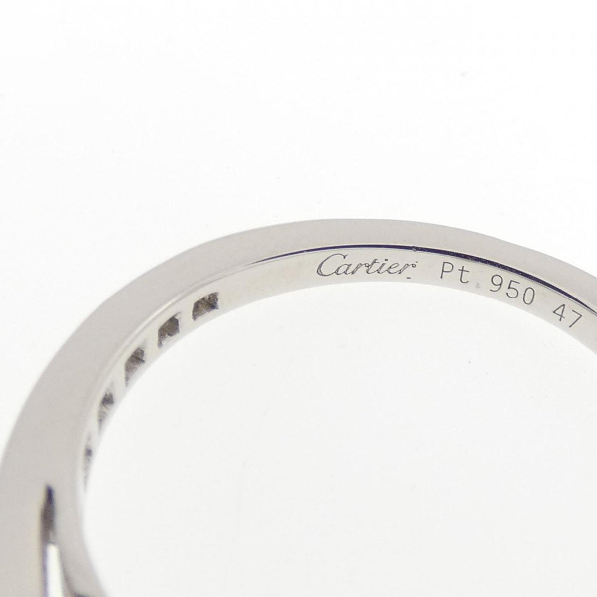 Cartier Platinum 950 Band Ring (Pre-Owned)
