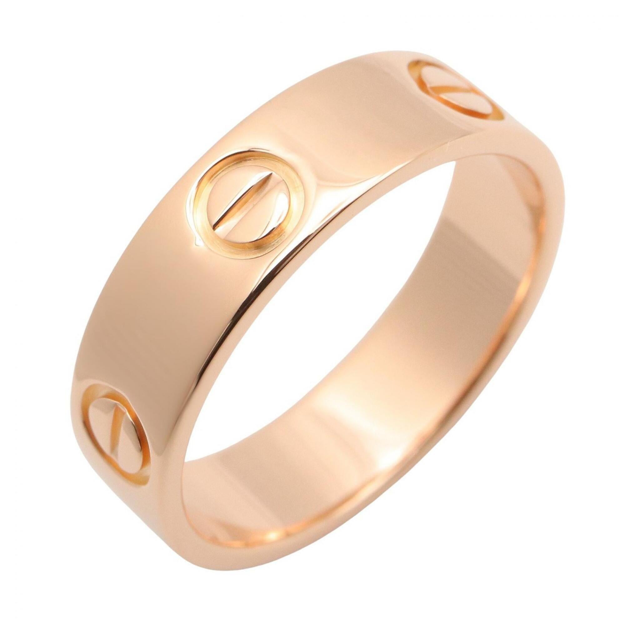 Cartier Gold Pink Gold (18K) Band Ring (Pre-Owned)