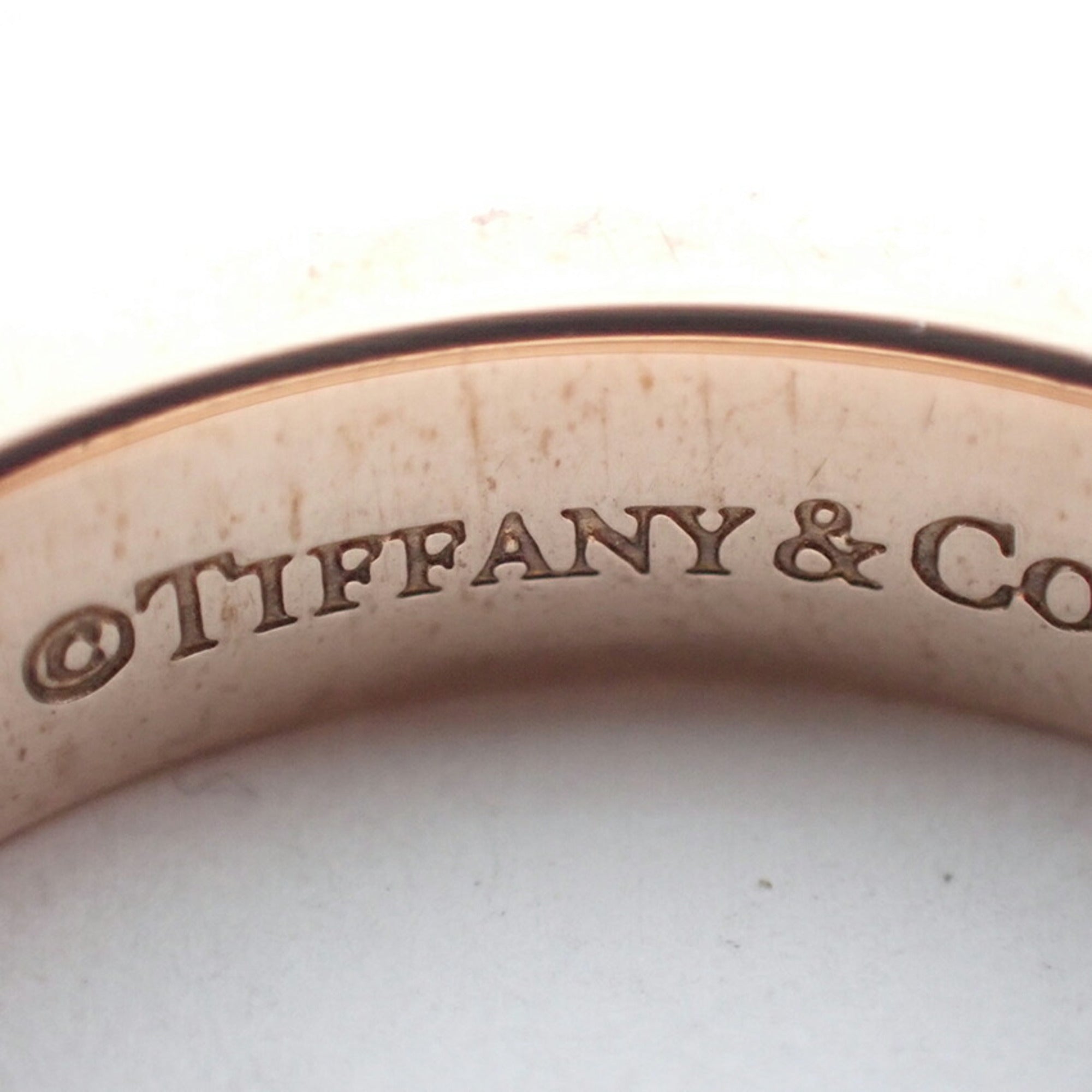 Tiffany Metal Band Ring (Pre-Owned)