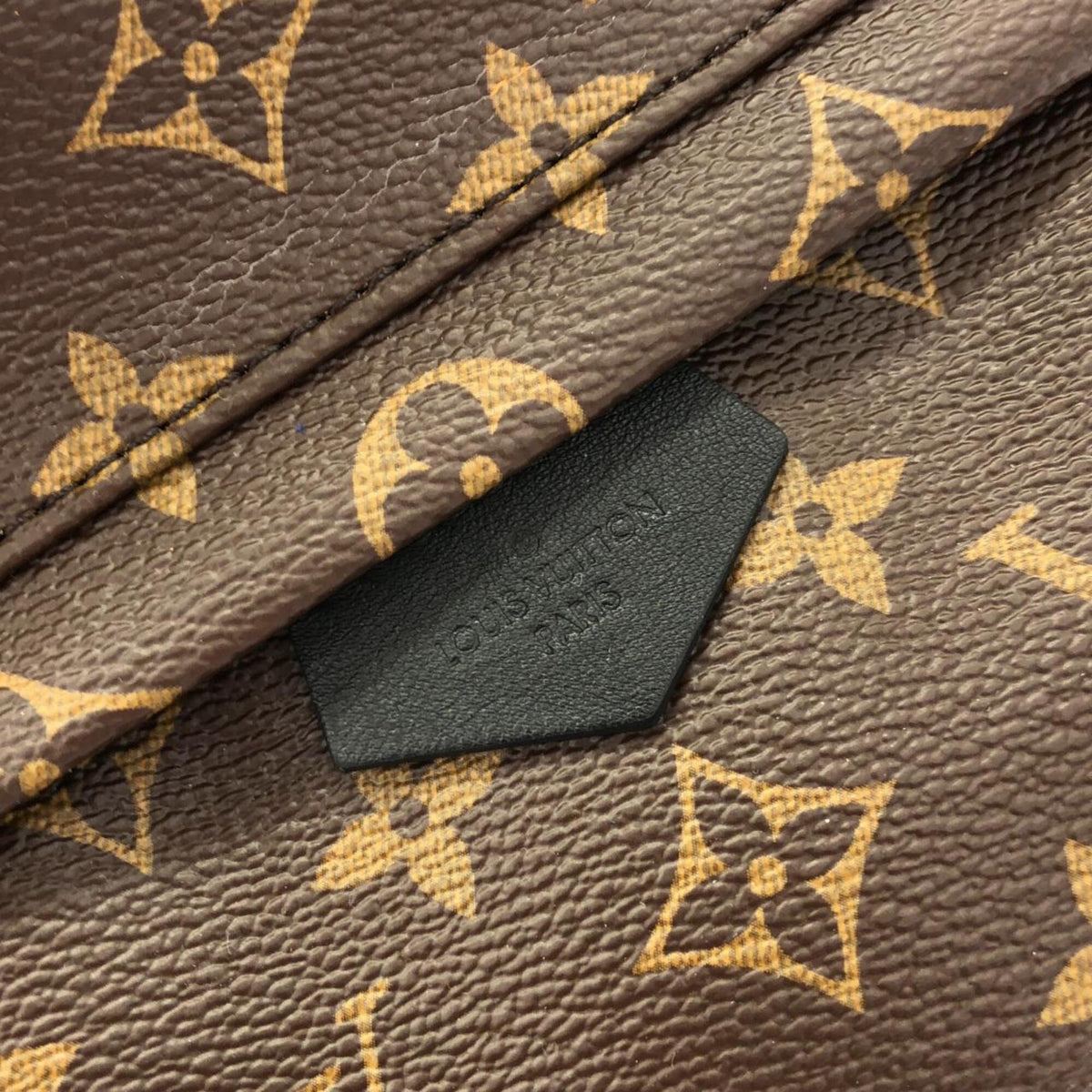 Louis Vuitton Brown Coated Canvas Backpack (Pre-Owned)